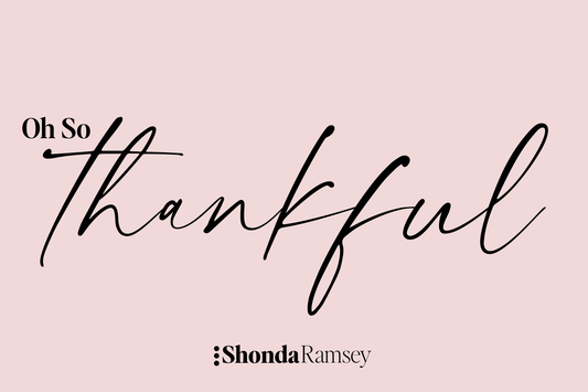 Oh So Thankful