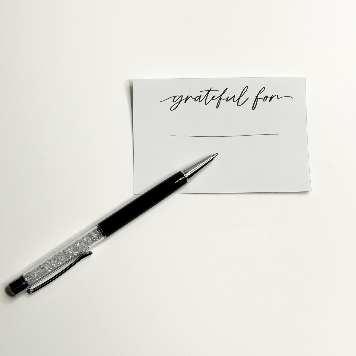 Black Bling Pen