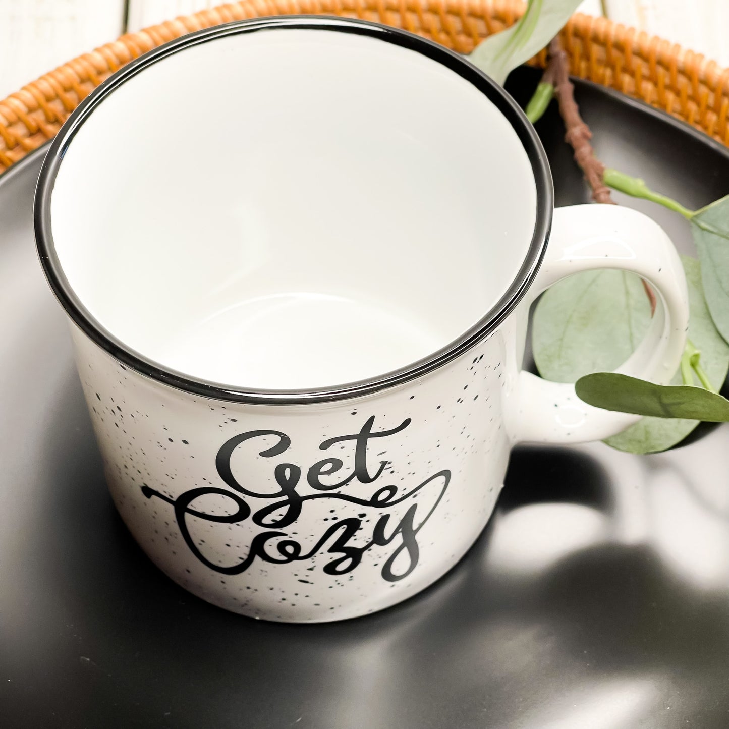White Campfire Mug - Cozy