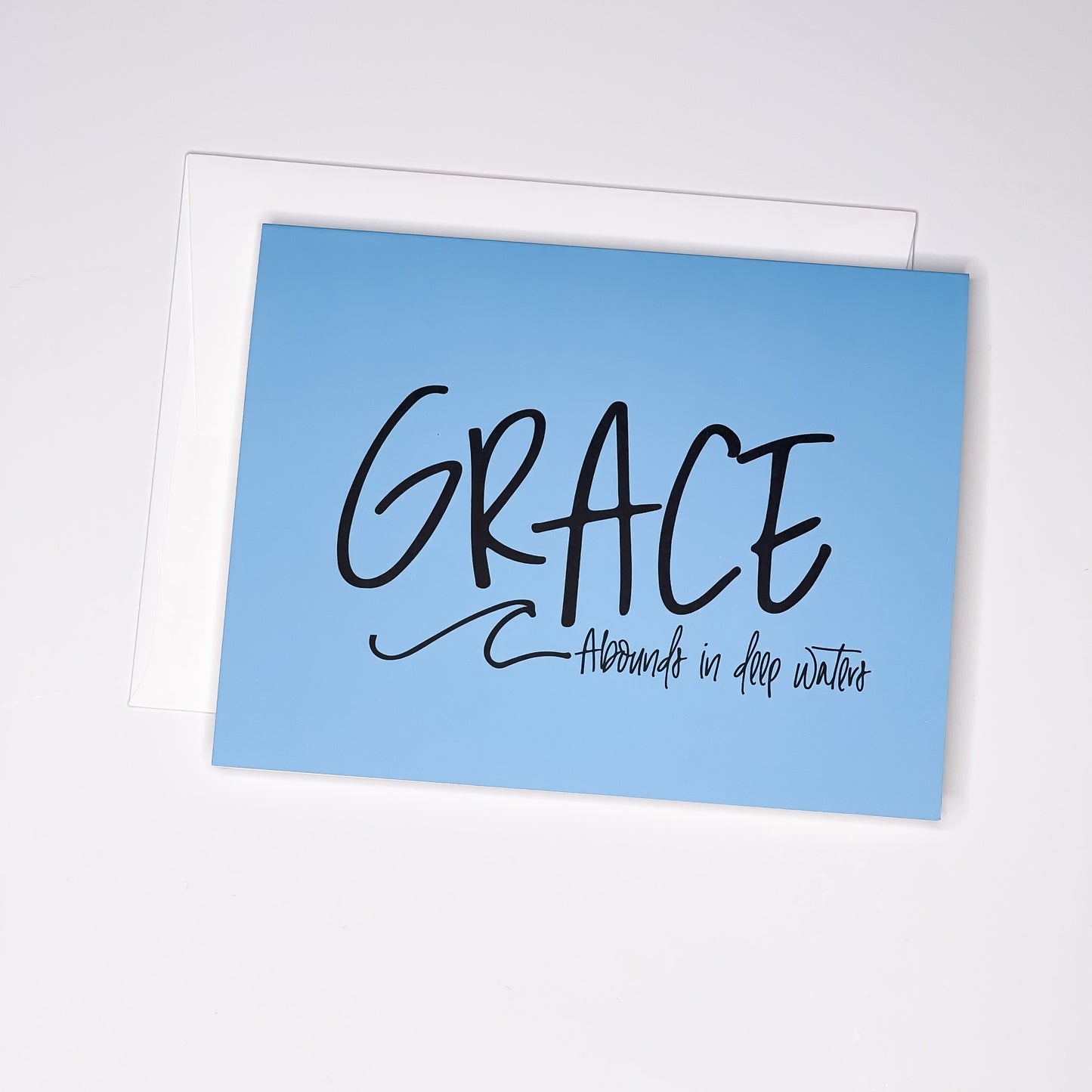 Grace in Deep Waters - A2 - Blank Inside
