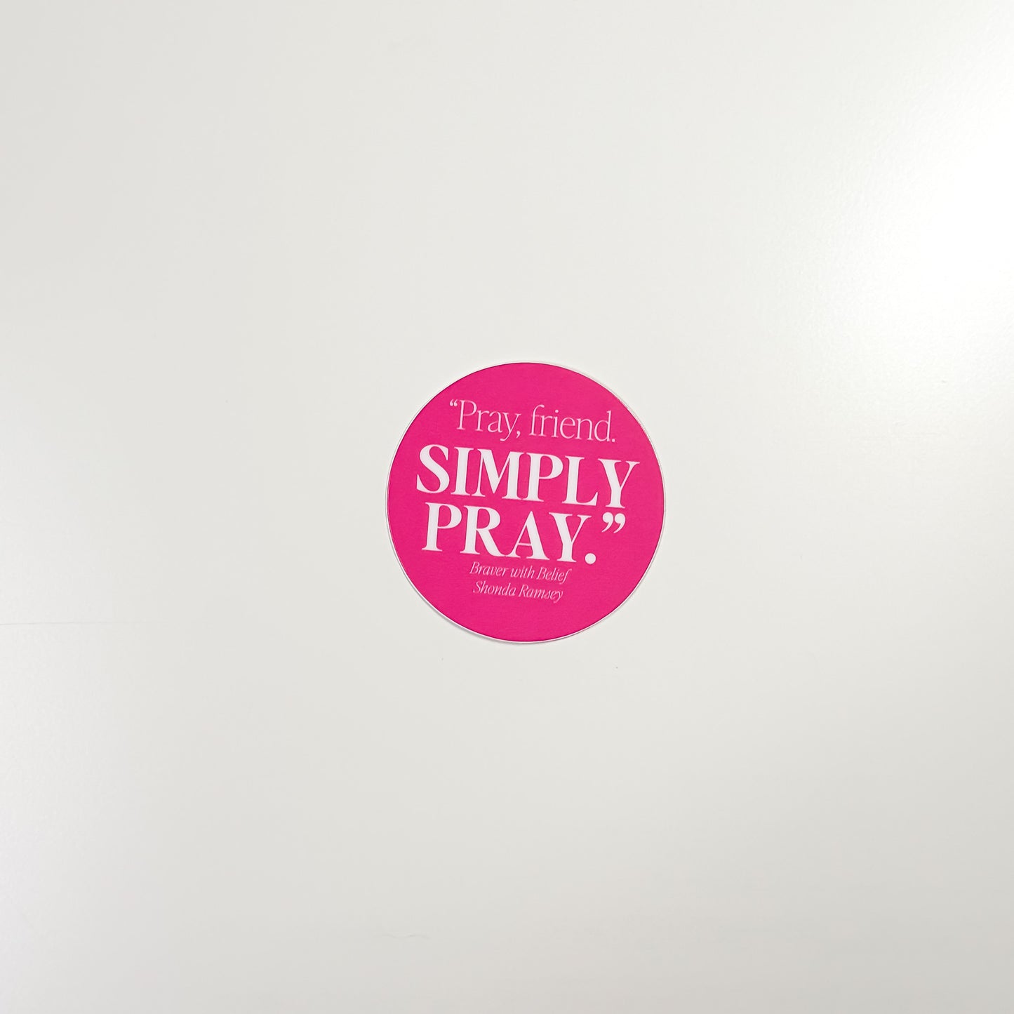 Simply Pray - Sticker