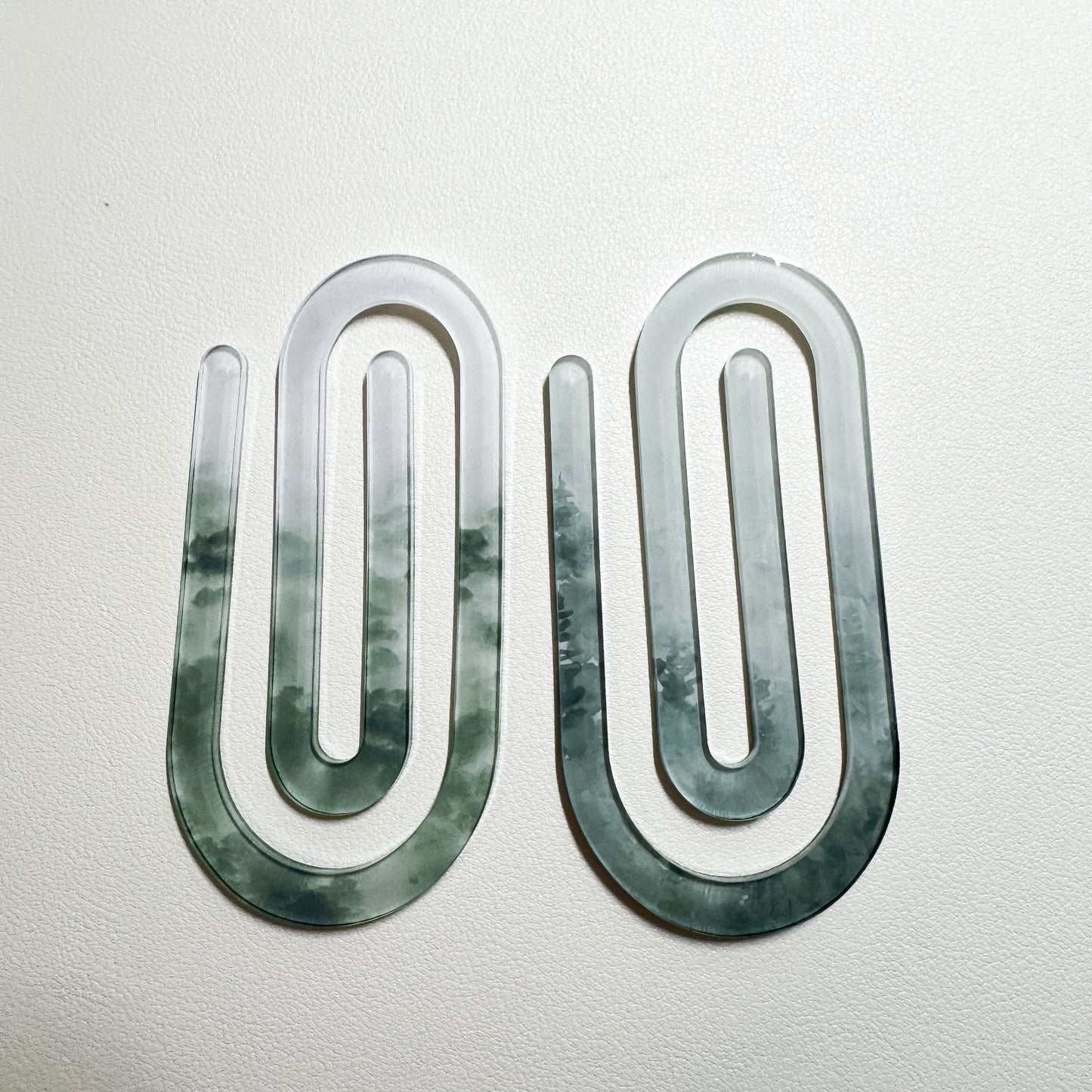 Reverence Pine - Acrylic Jumbo Paper Clips