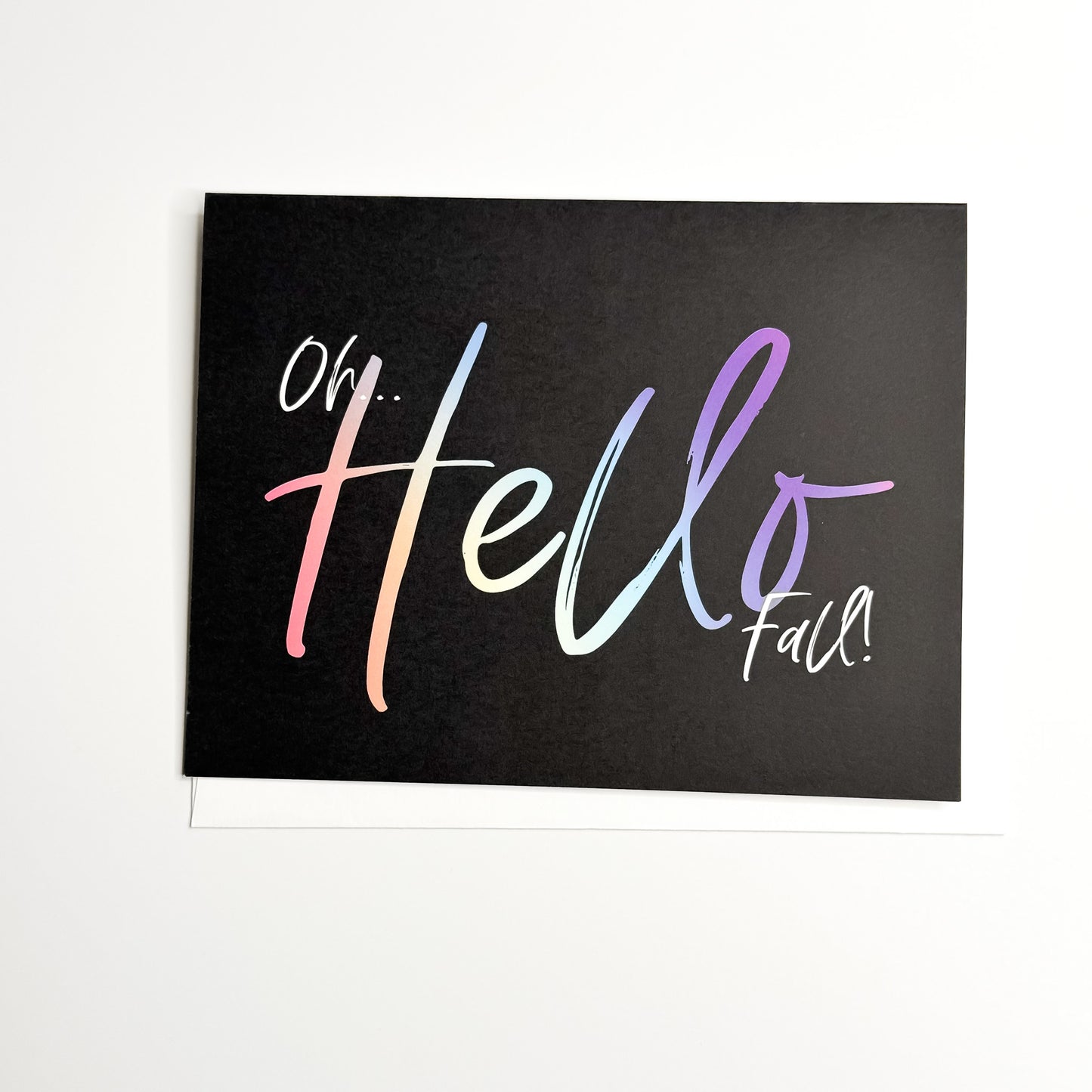 Hello Fall - A2 - Blank Inside