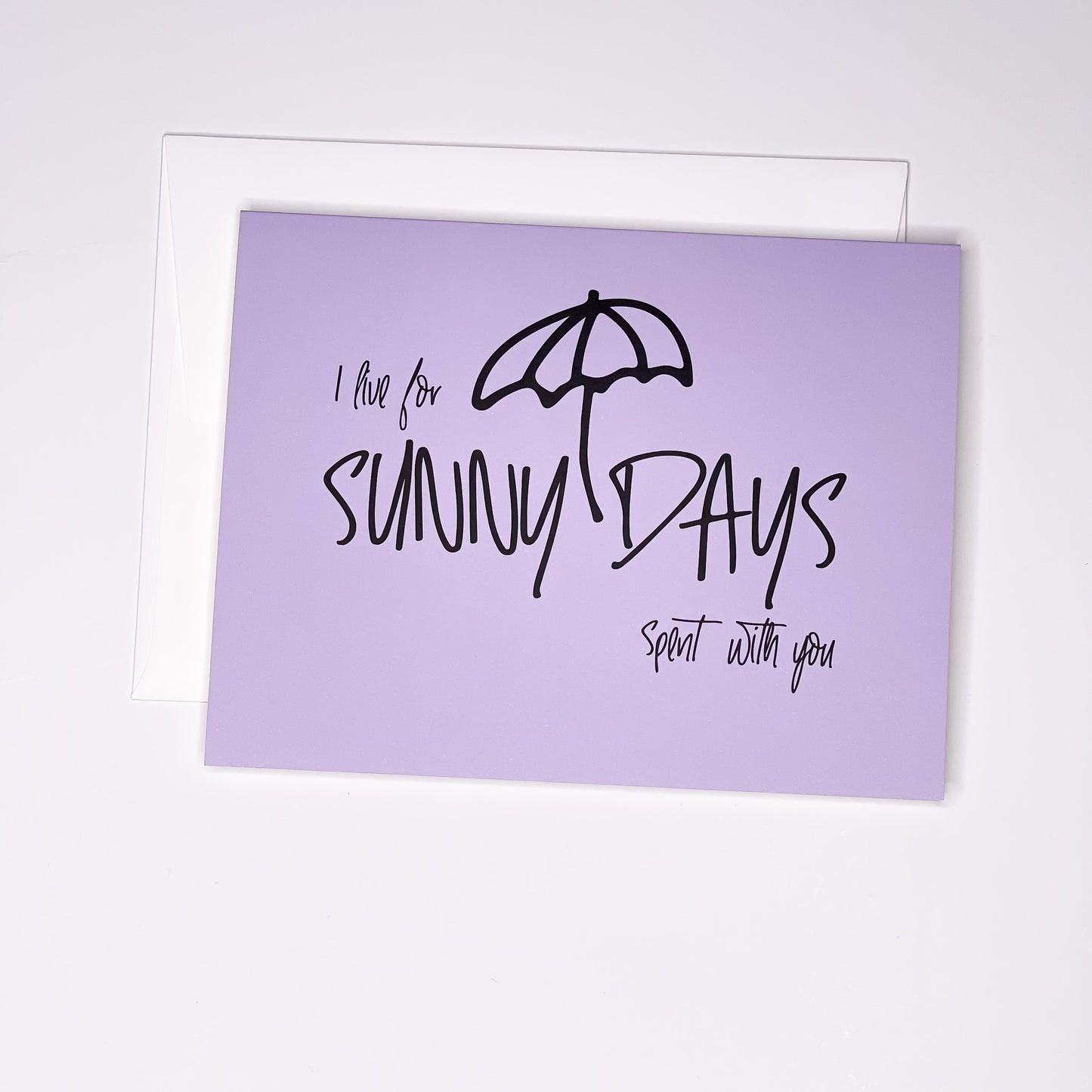Sunny Days - A2 - Blank Inside