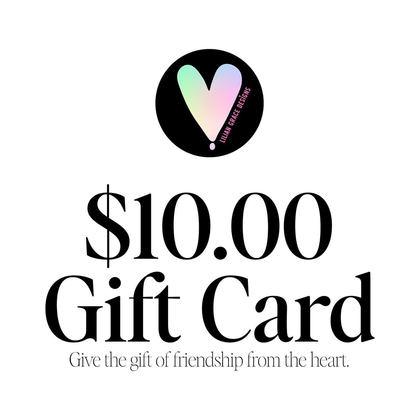 Lilian Grace Designs - Gift Card