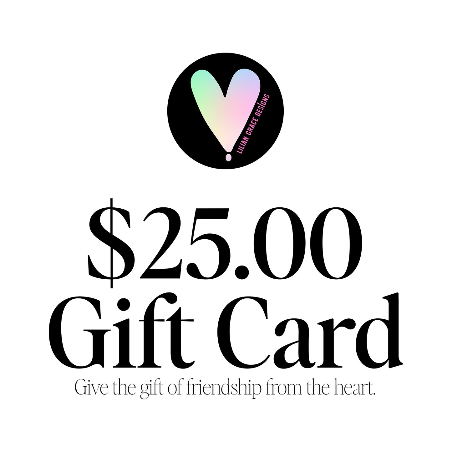 Lilian Grace Designs - Gift Card