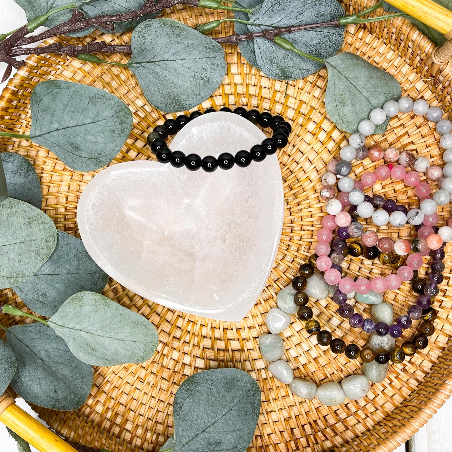 Get Grounded – Obsidian Bracelet