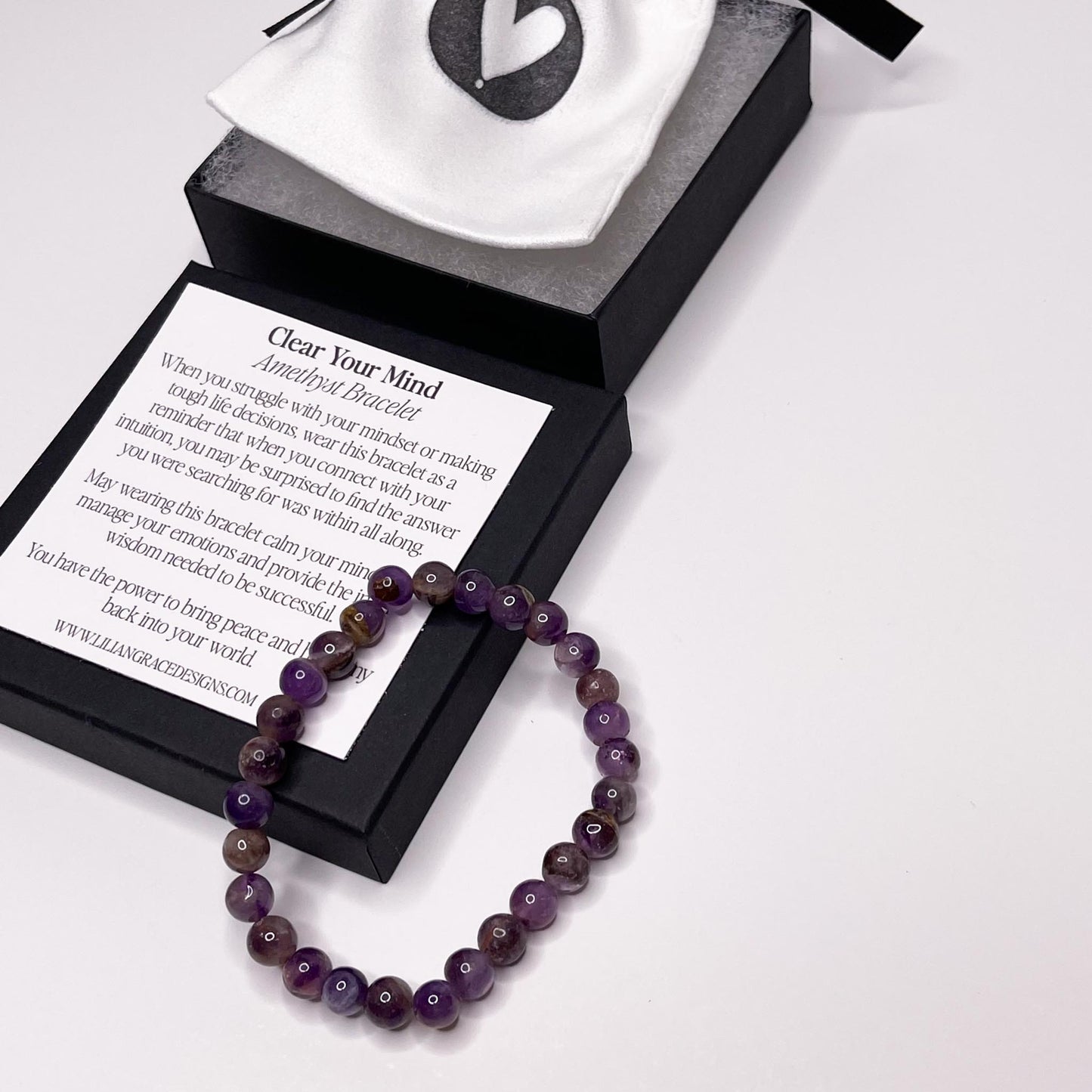 Clear Your Mind – Amethyst Bracelet