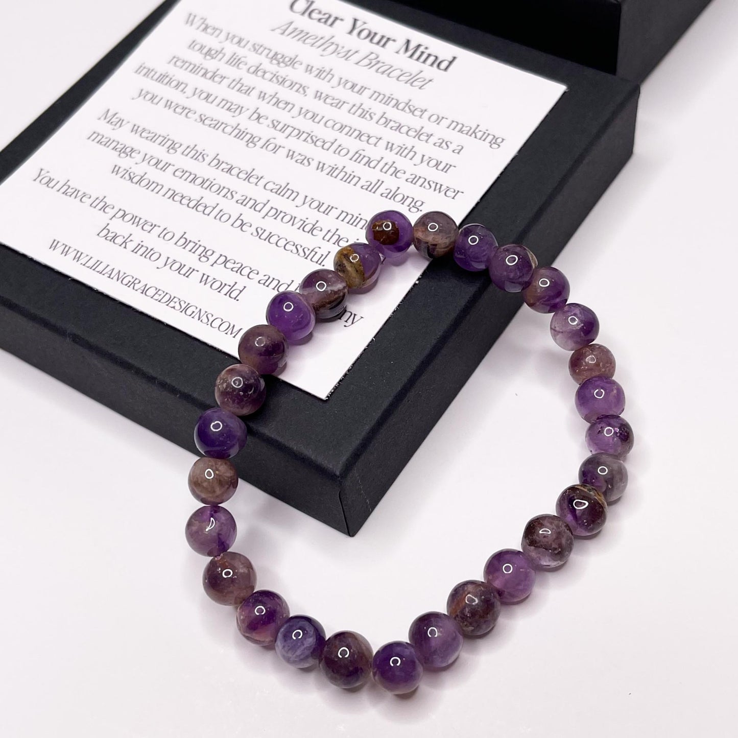 Clear Your Mind – Amethyst Bracelet