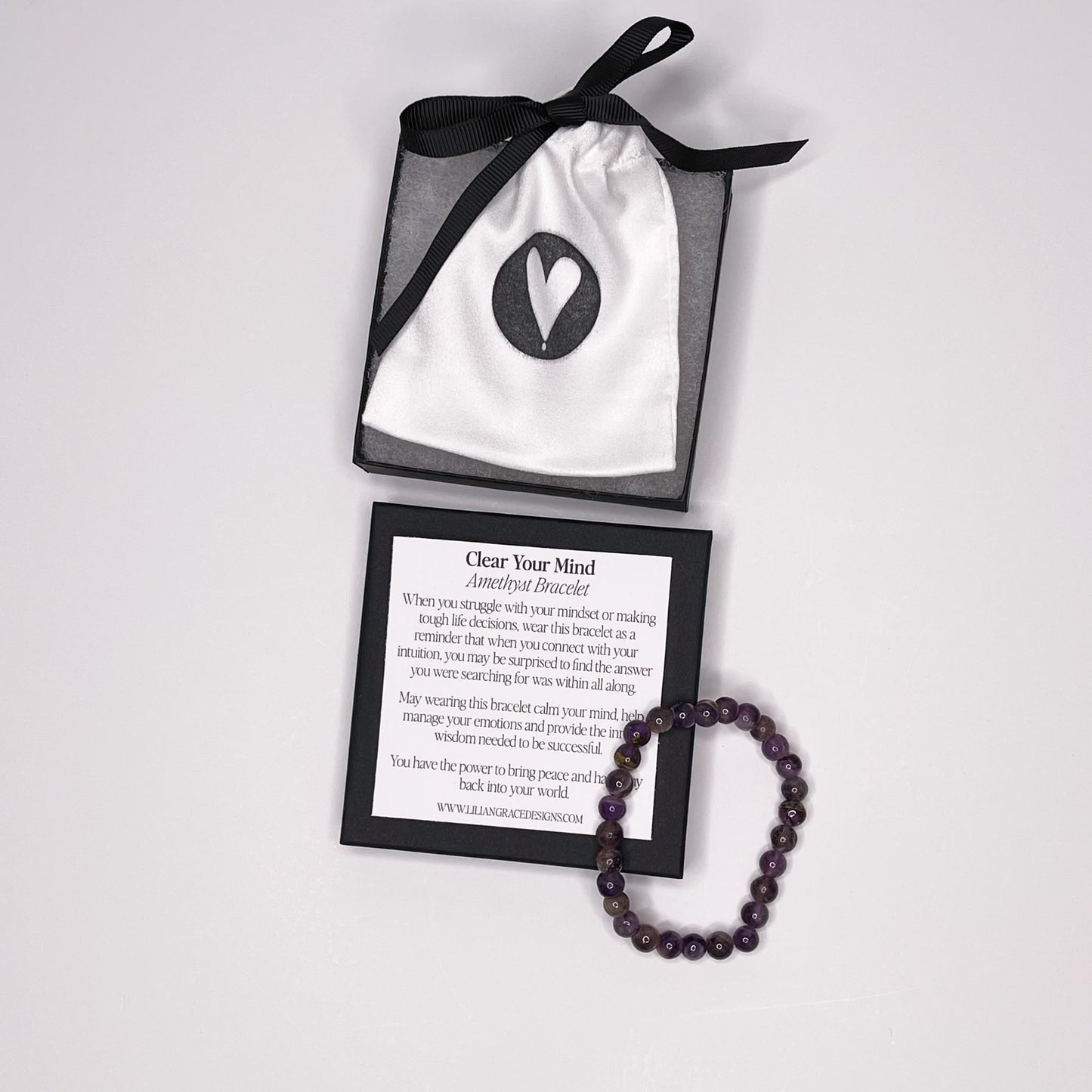Clear Your Mind – Amethyst Bracelet