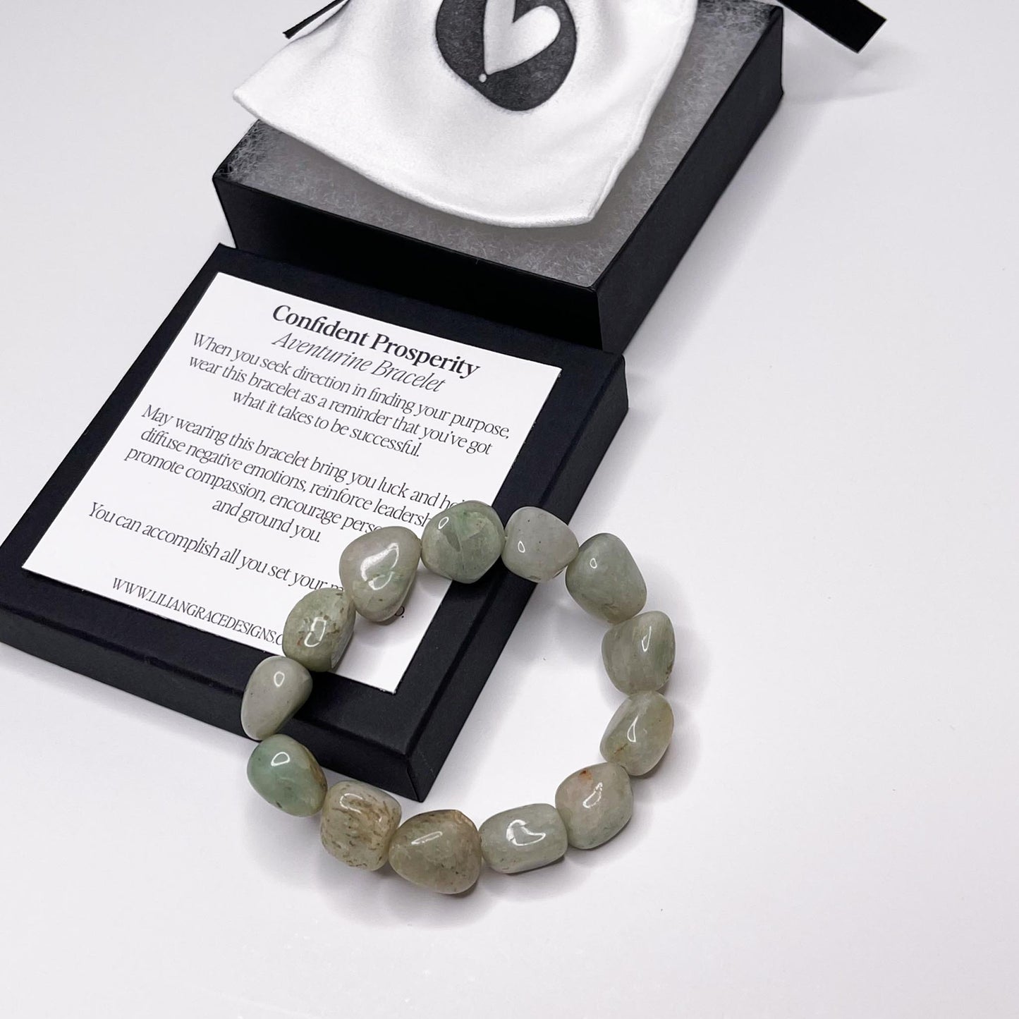 Confident Prosperity – Aventurine Bracelet