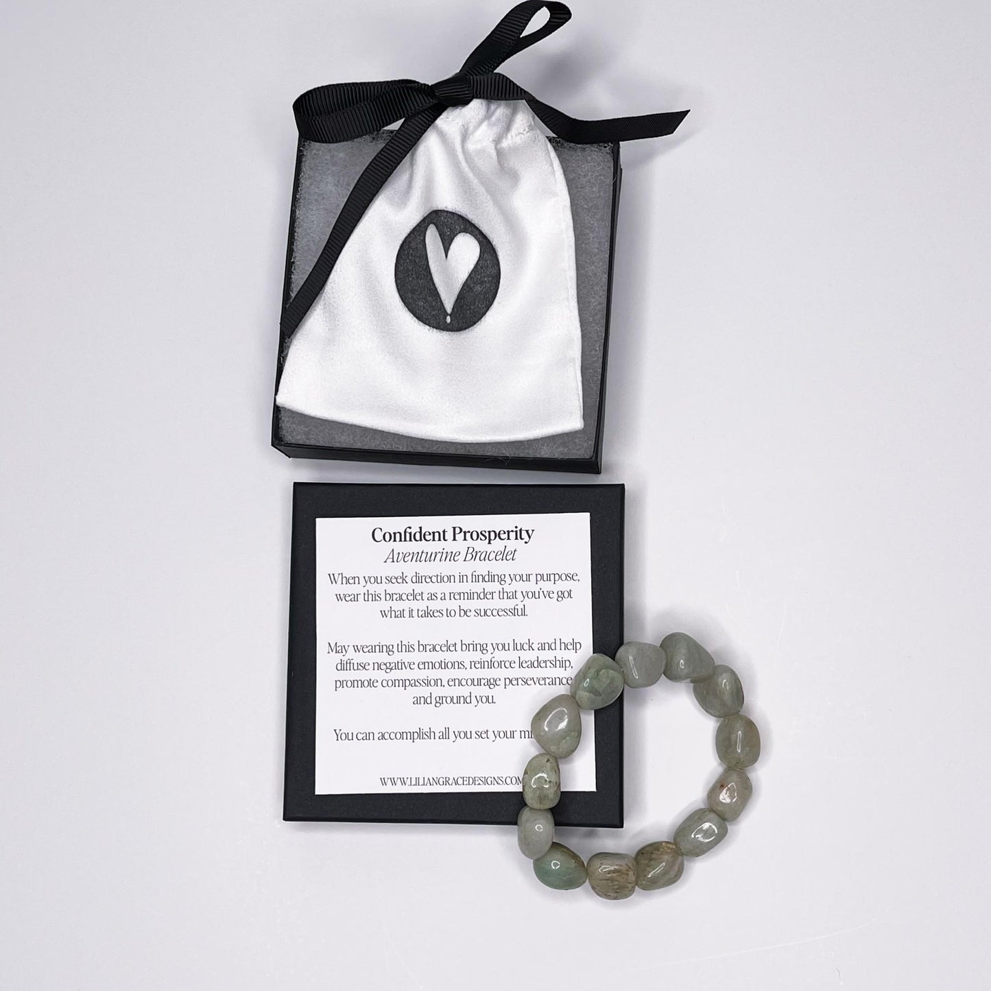 Confident Prosperity – Aventurine Bracelet