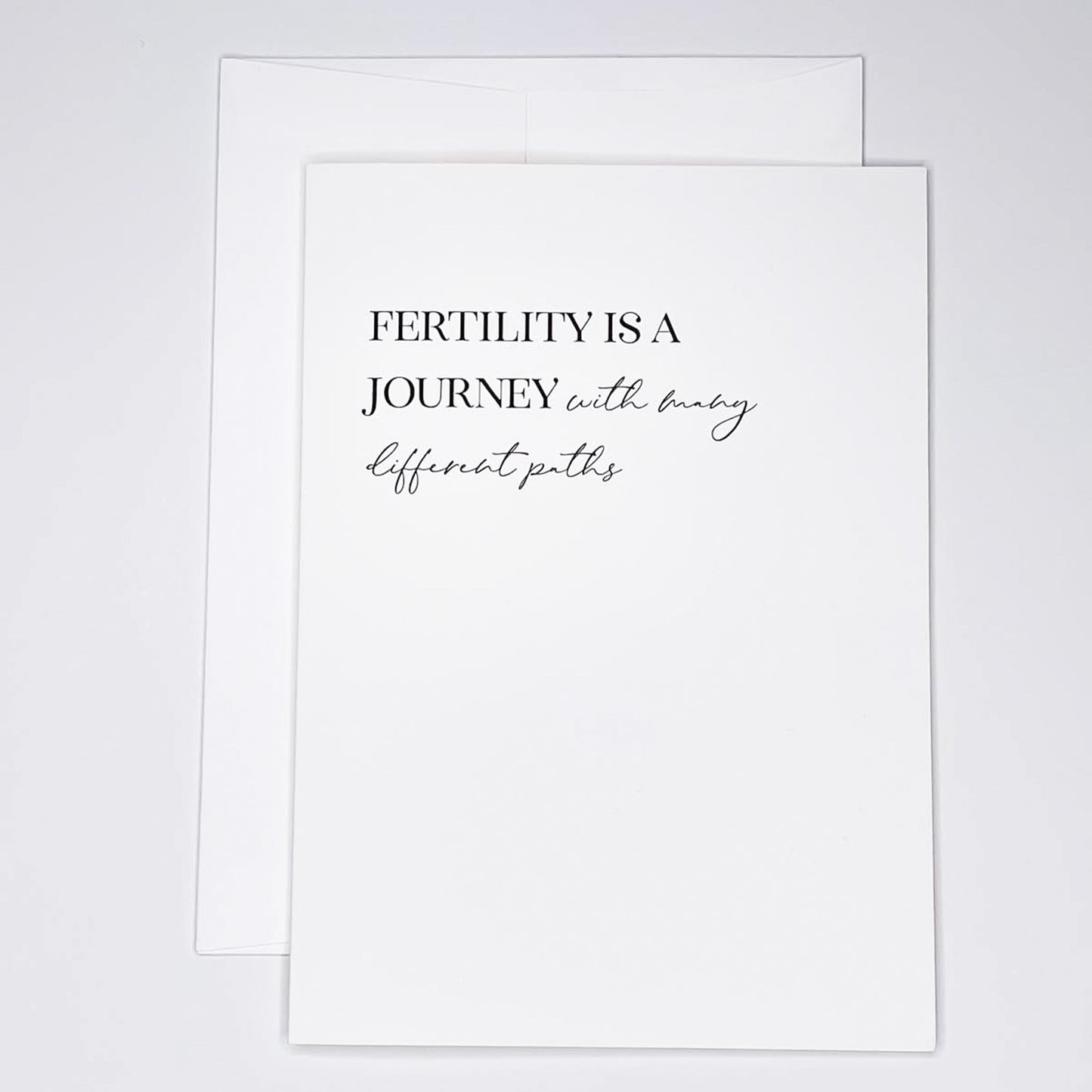 Sorry For Results - A7 Greeting Card