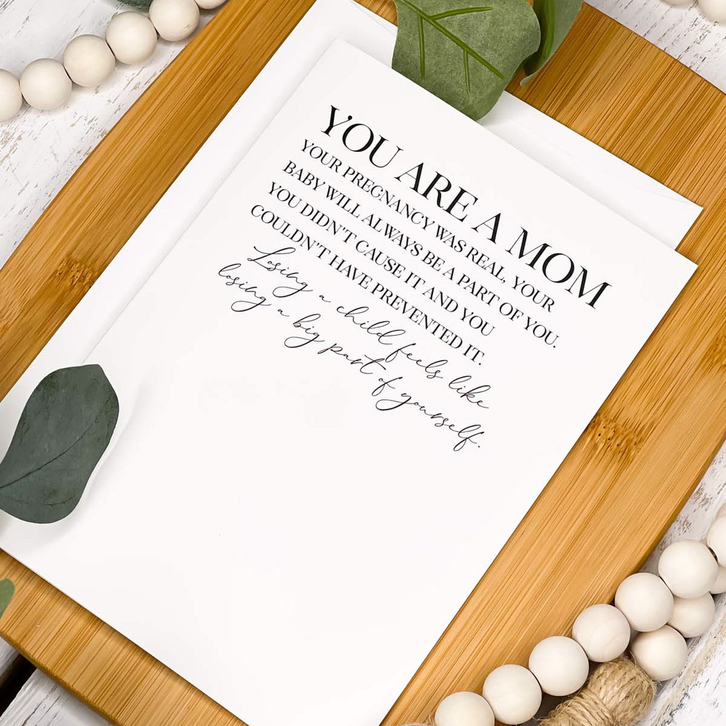 You are a Mom - A7 Greeting Card