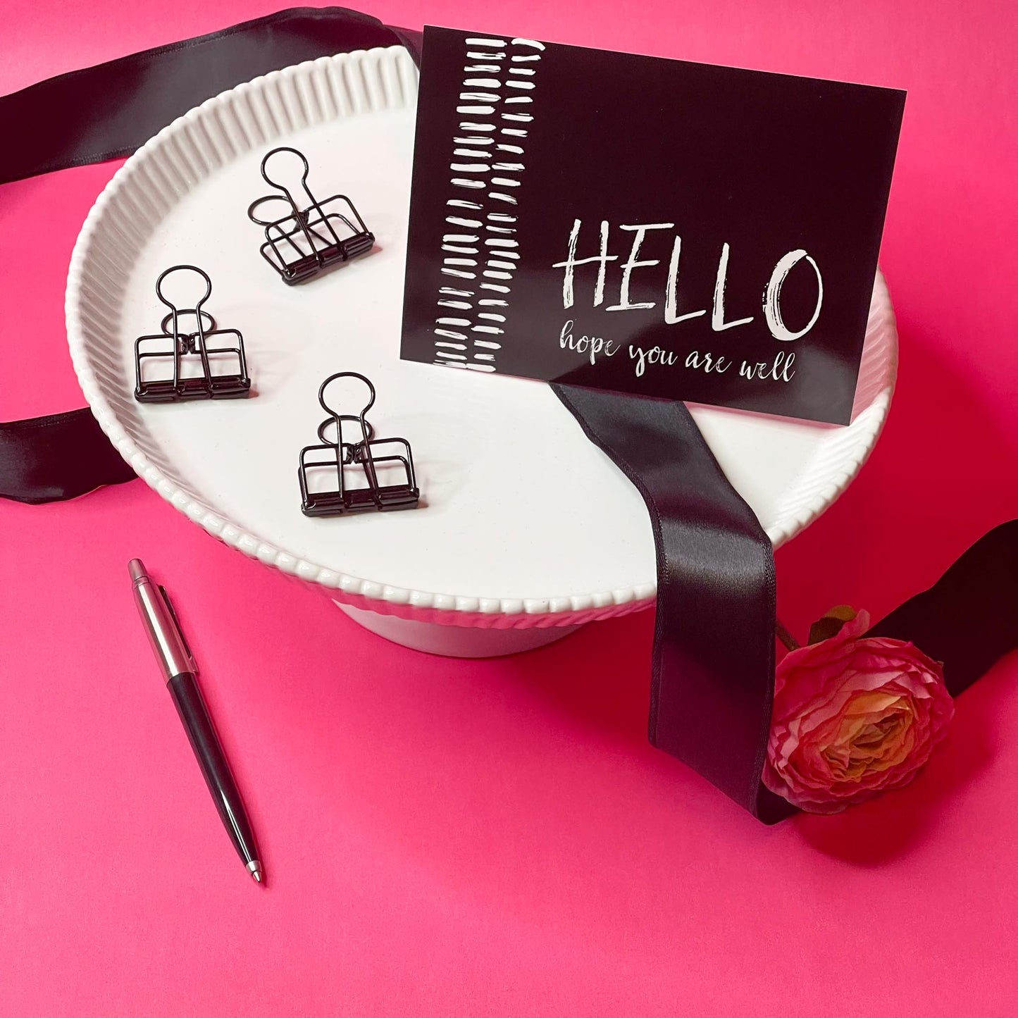 Hello, hope you are well - Postcard