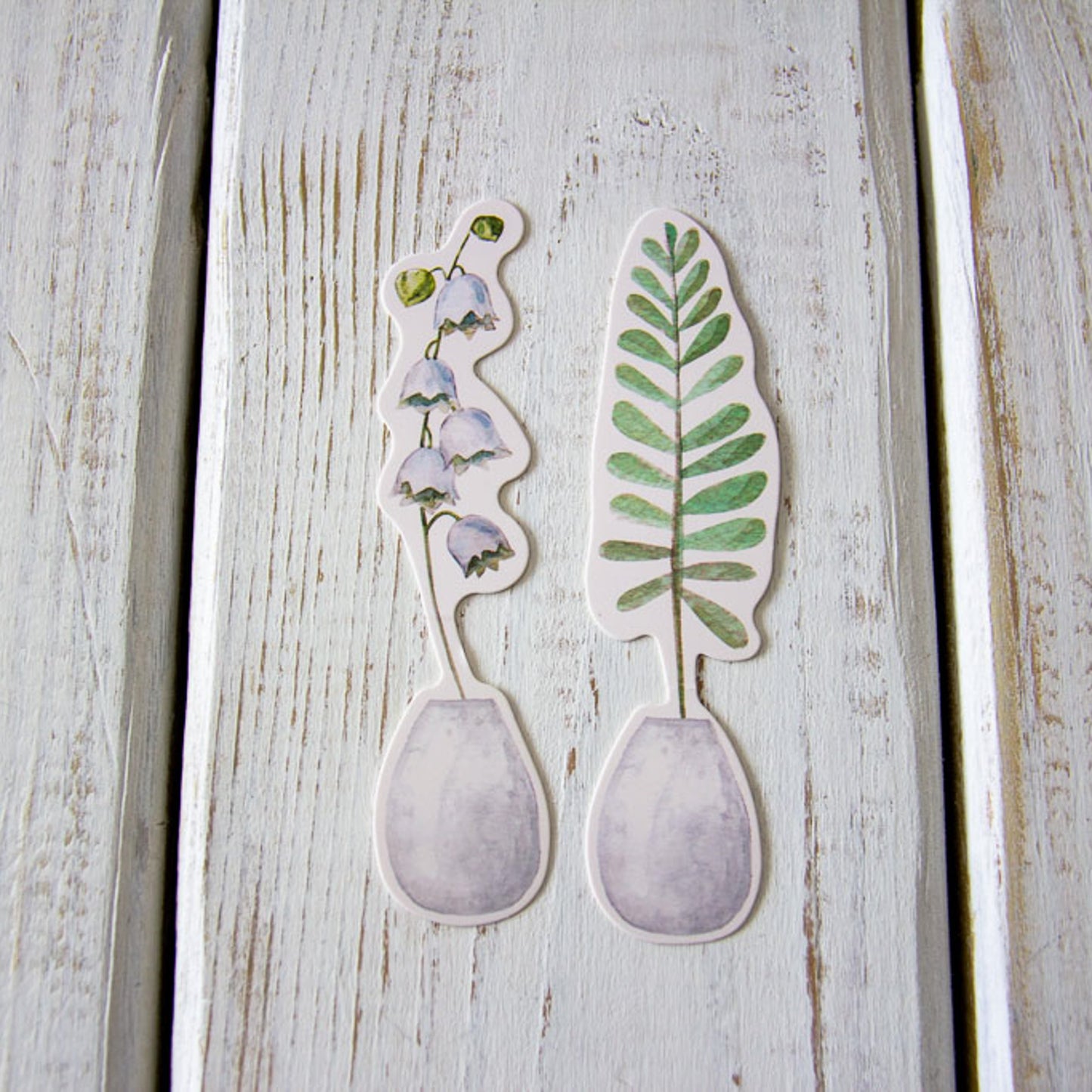Cactus Bookmarks - 2 Pack