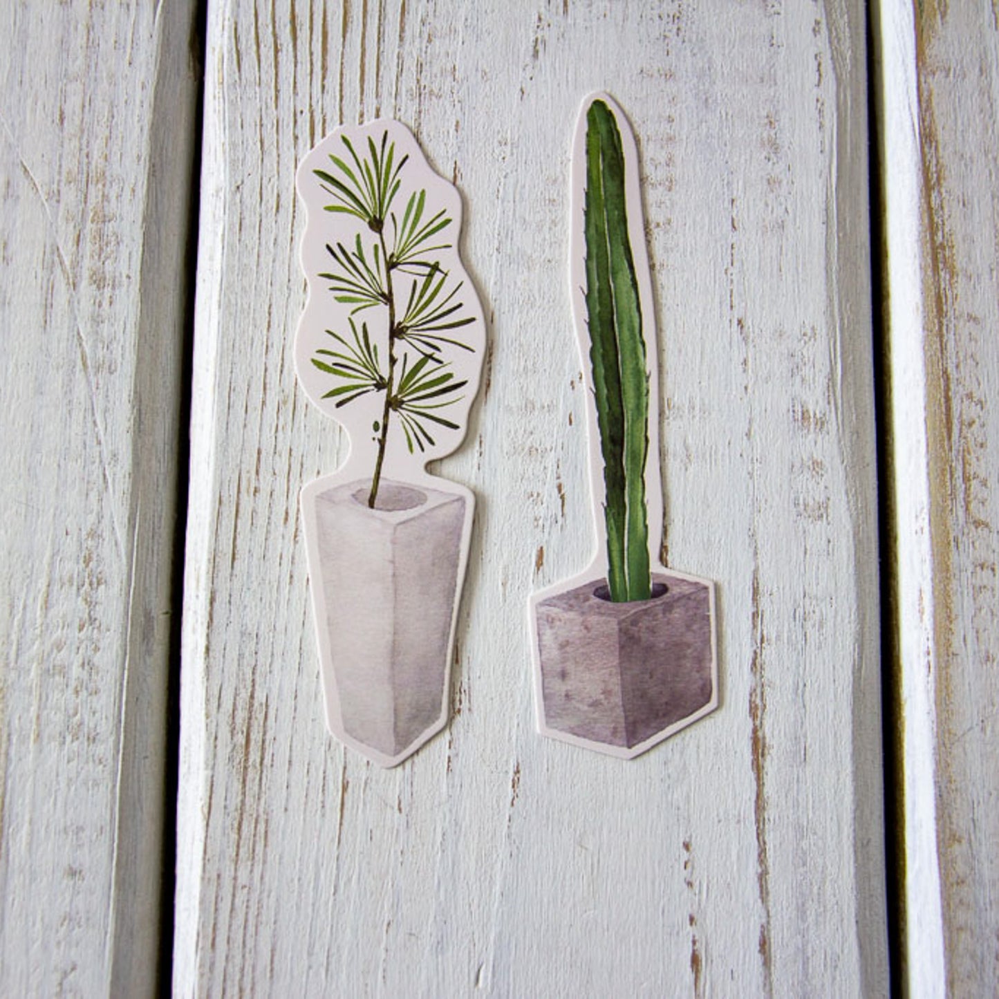Cactus Bookmarks - 2 Pack