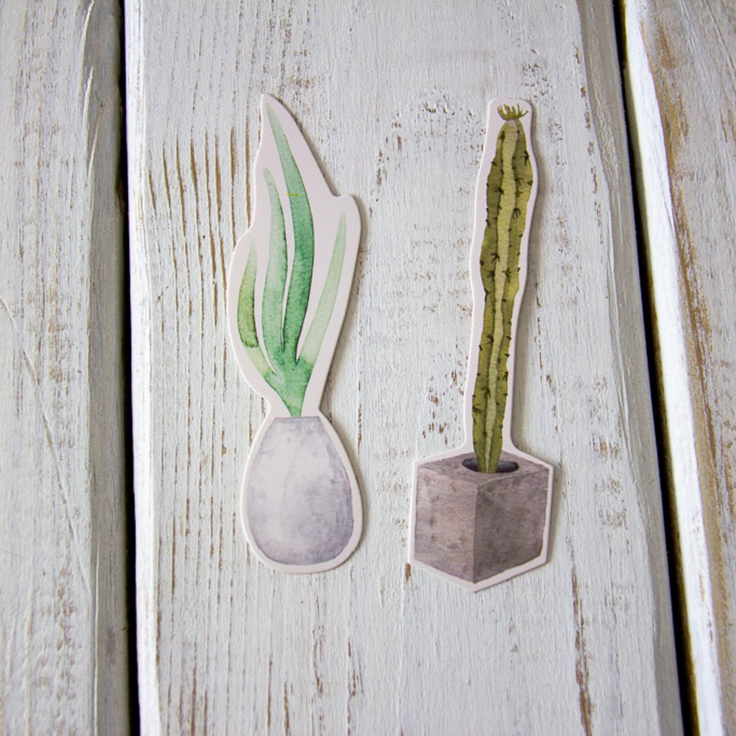 Cactus Bookmarks - 2 Pack