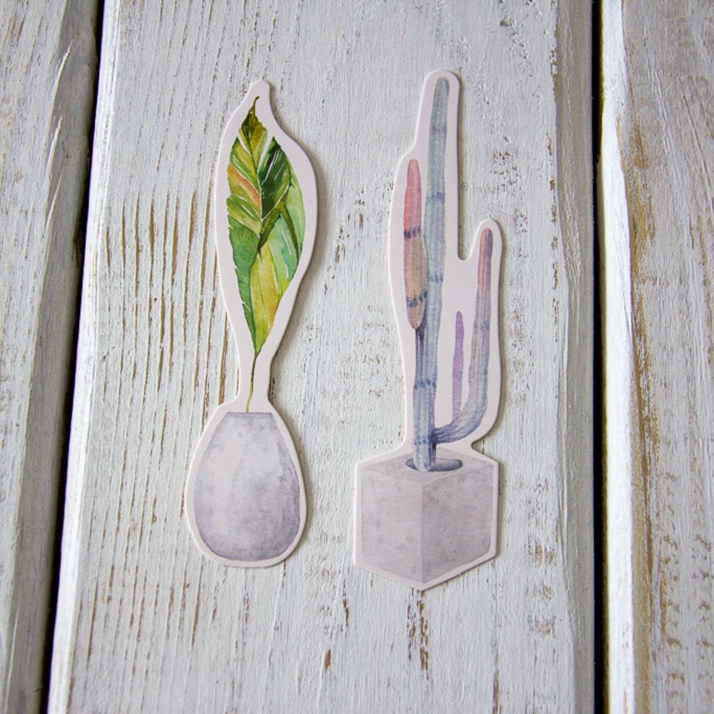 Cactus Bookmarks - 2 Pack