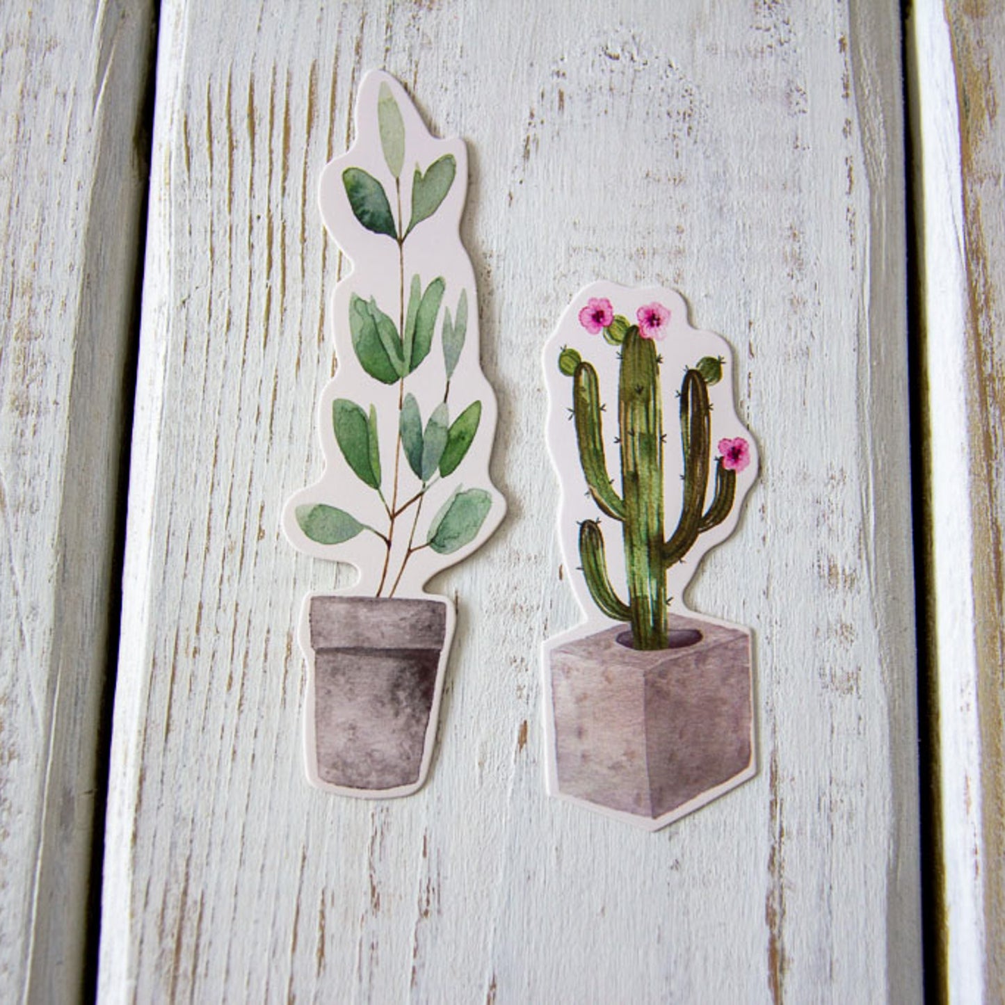 Cactus Bookmarks - 2 Pack