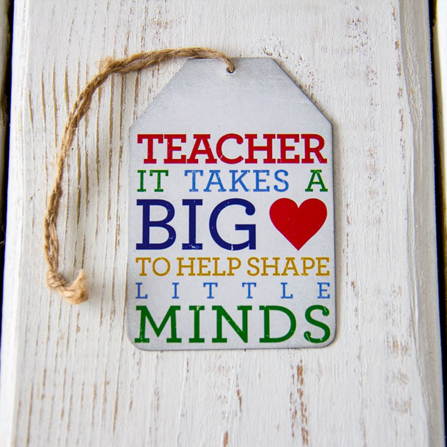 Metal Gift Tags with Twine - Various Sayings