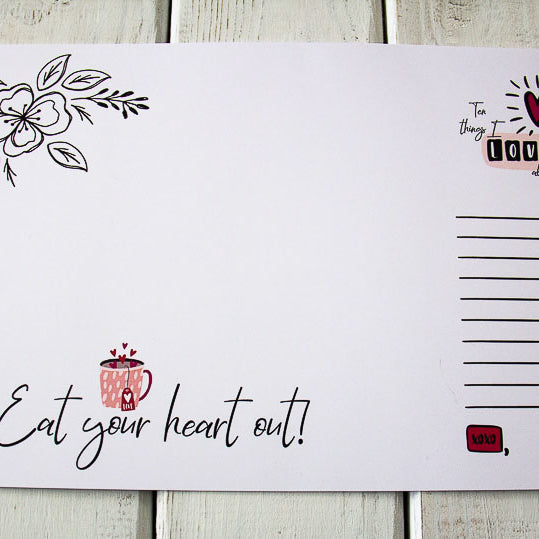 Things I Love About You - Placemats (4)