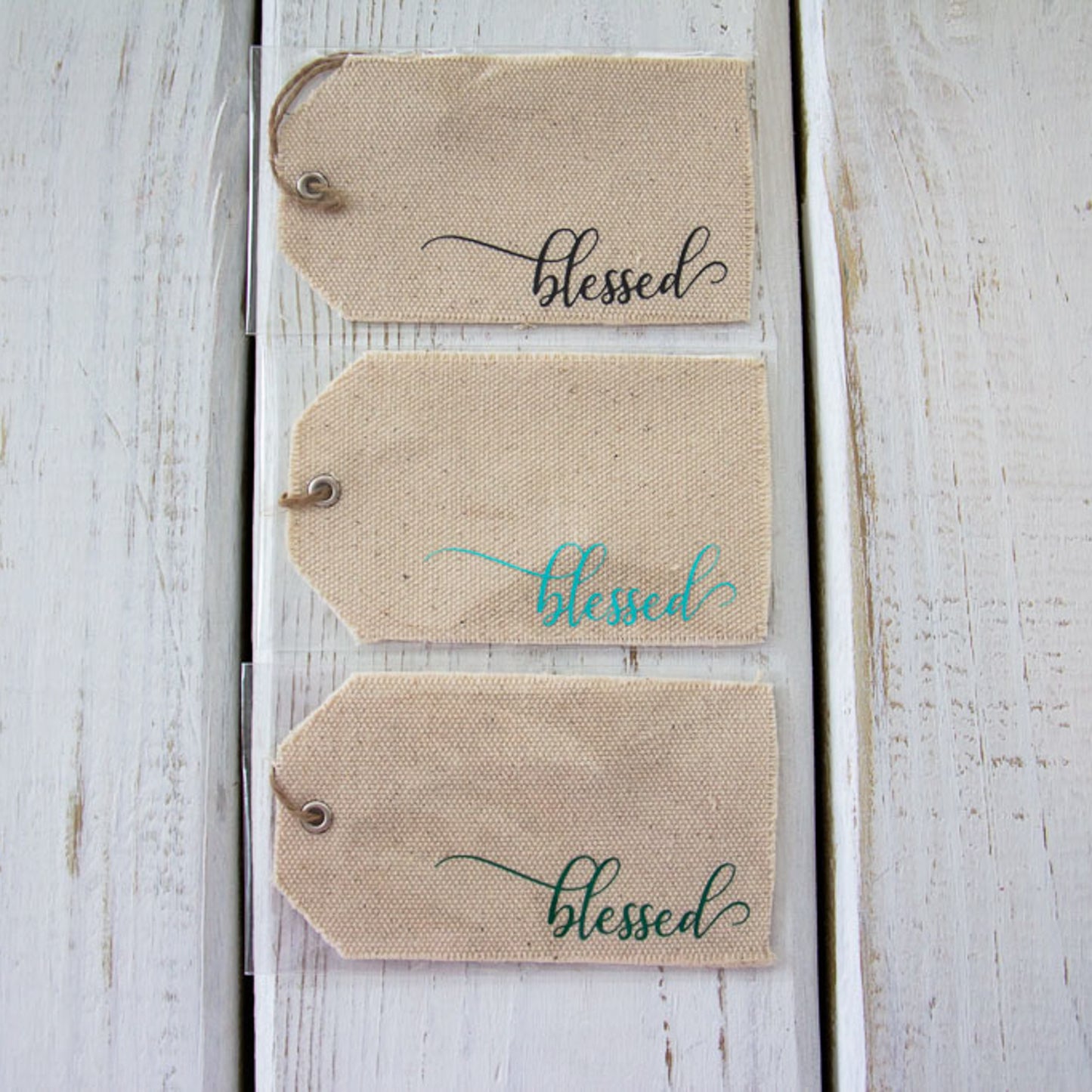 Blessed - Canvas Gift Tag
