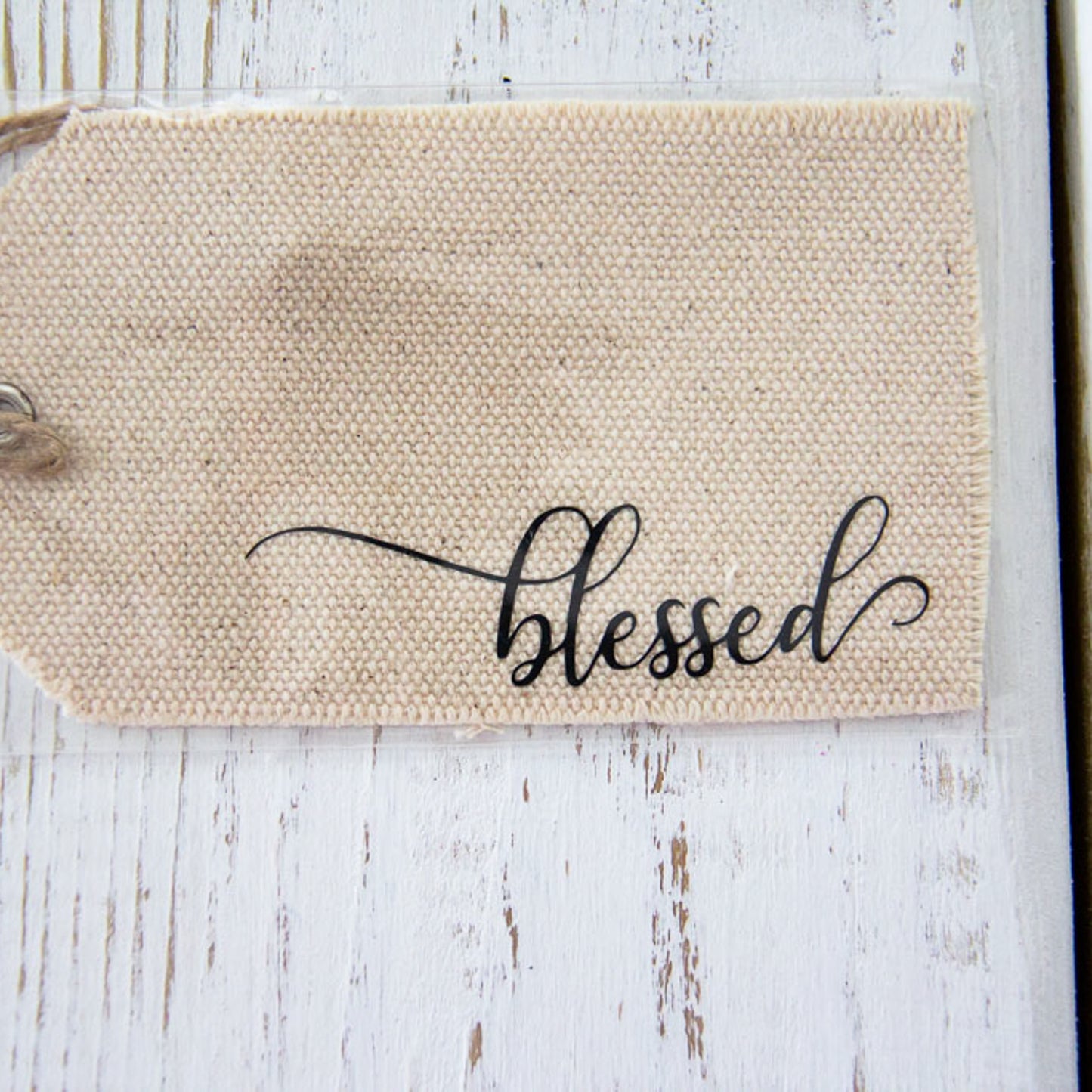 Blessed - Canvas Gift Tag