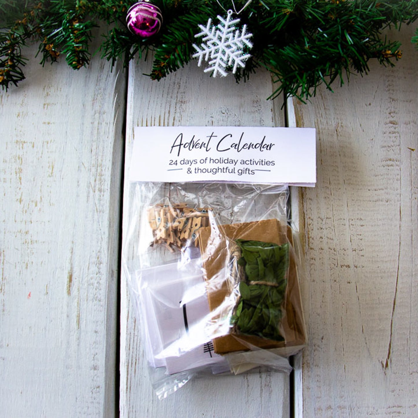 Farmhouse Advent Calendar - Small