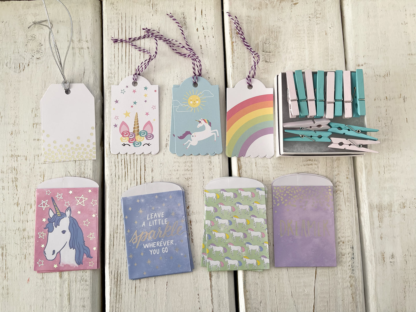 Unicorn Dreams - Gift Embellishment Pack