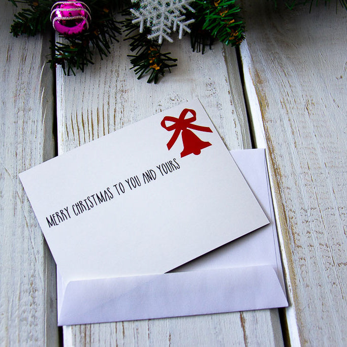 Merry & Bright - Postcard