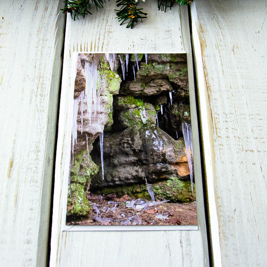 Icicles - Greeting Card