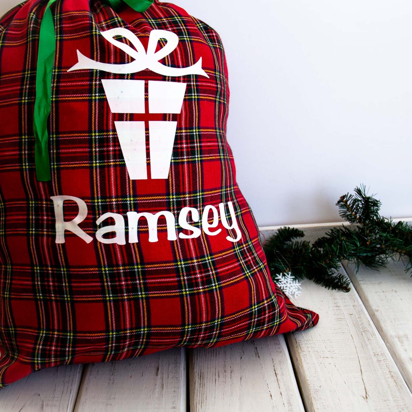 Flannel Bag - Gift Wrap