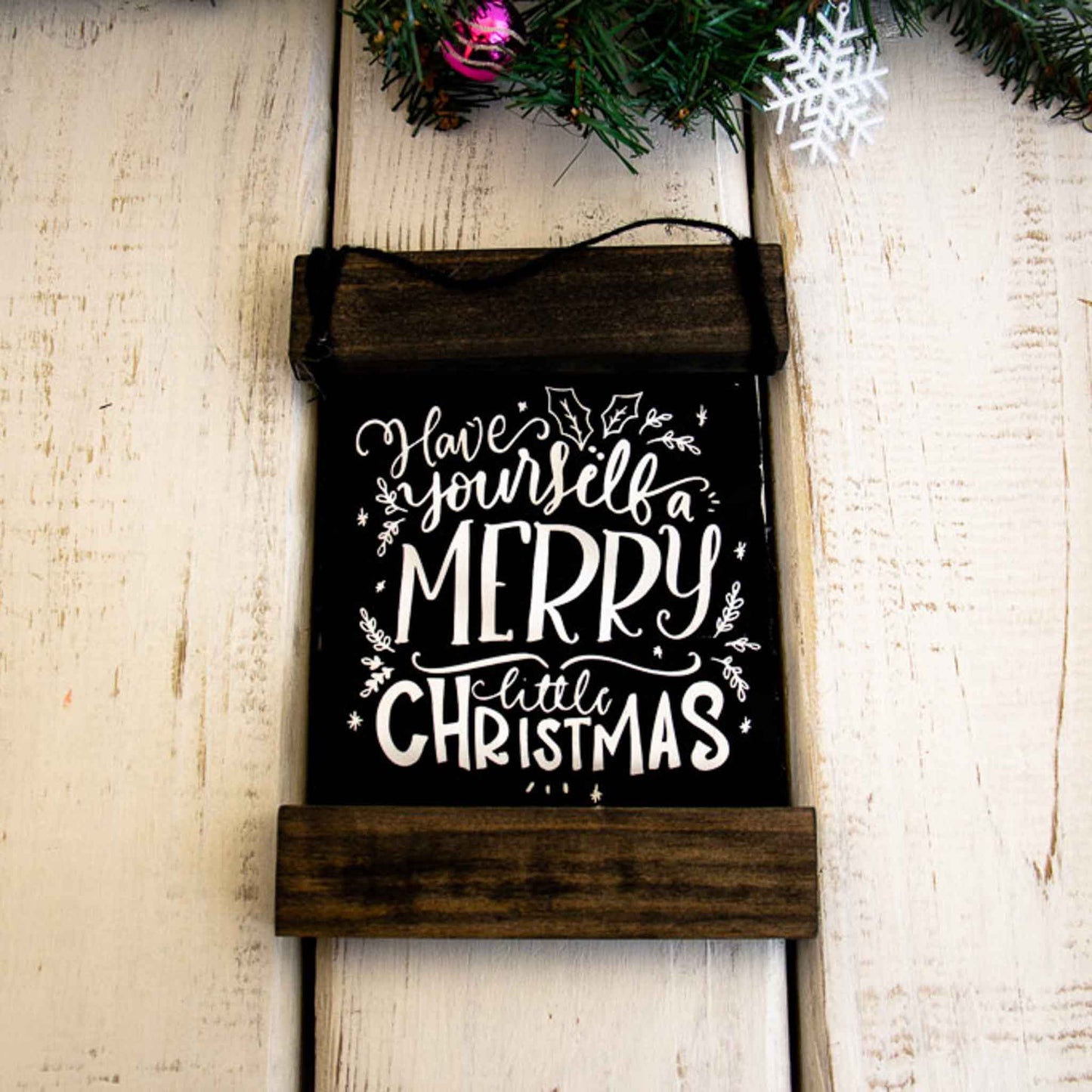 Farmhouse Scroll Wall Hanging