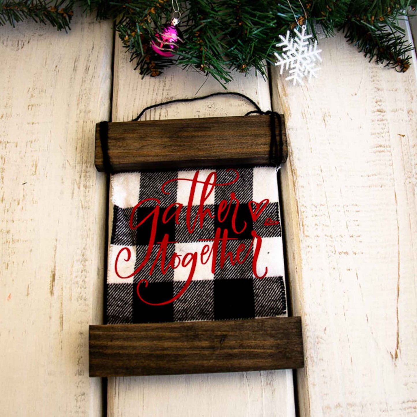 Farmhouse Scroll Wall Hanging