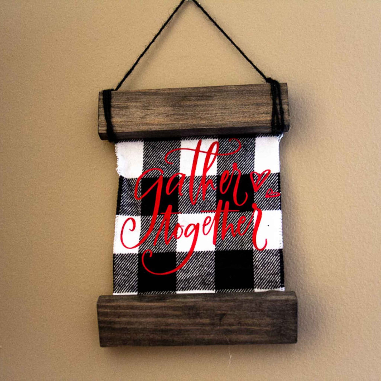 Farmhouse Scroll Wall Hanging