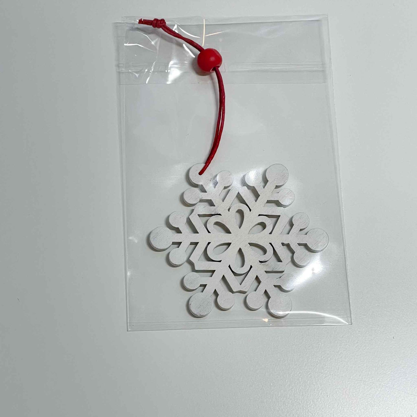Wooden Snowflake Ornament