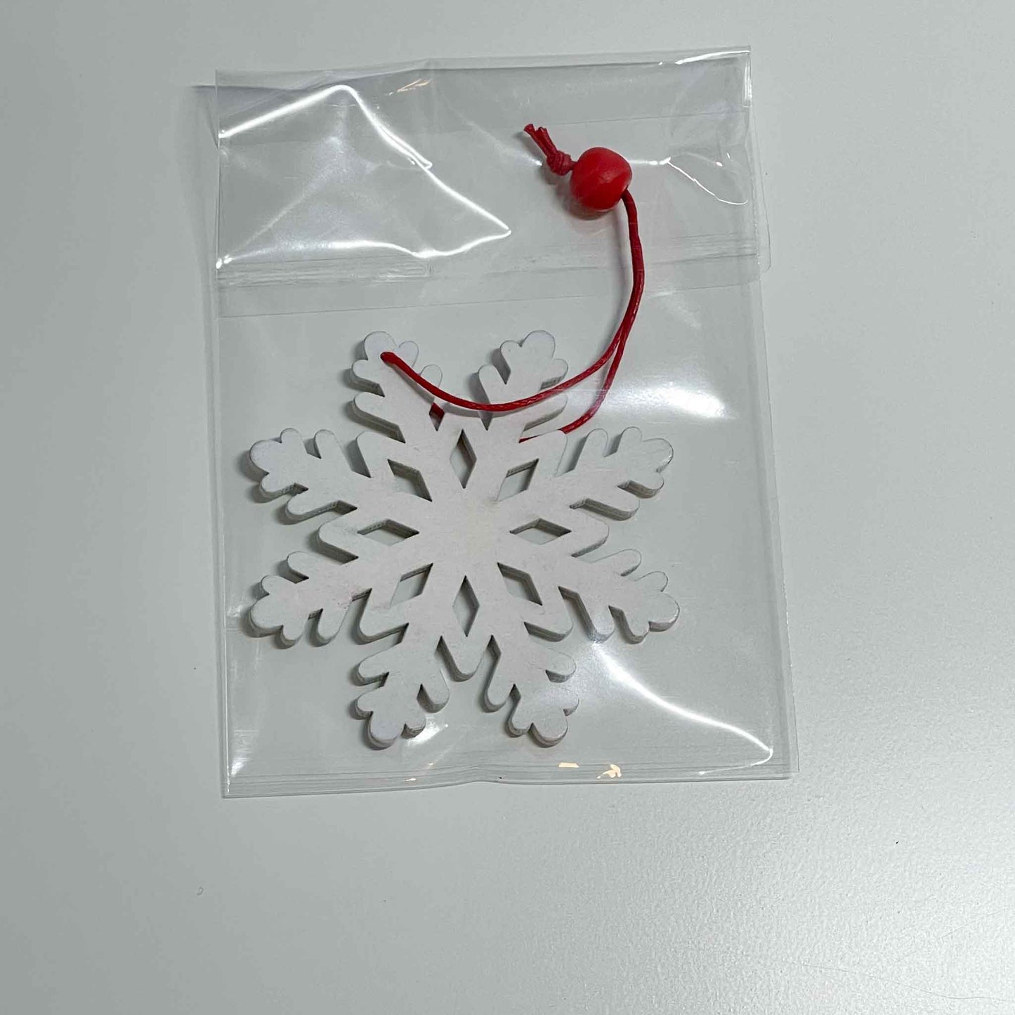 Wooden Snowflake Ornament