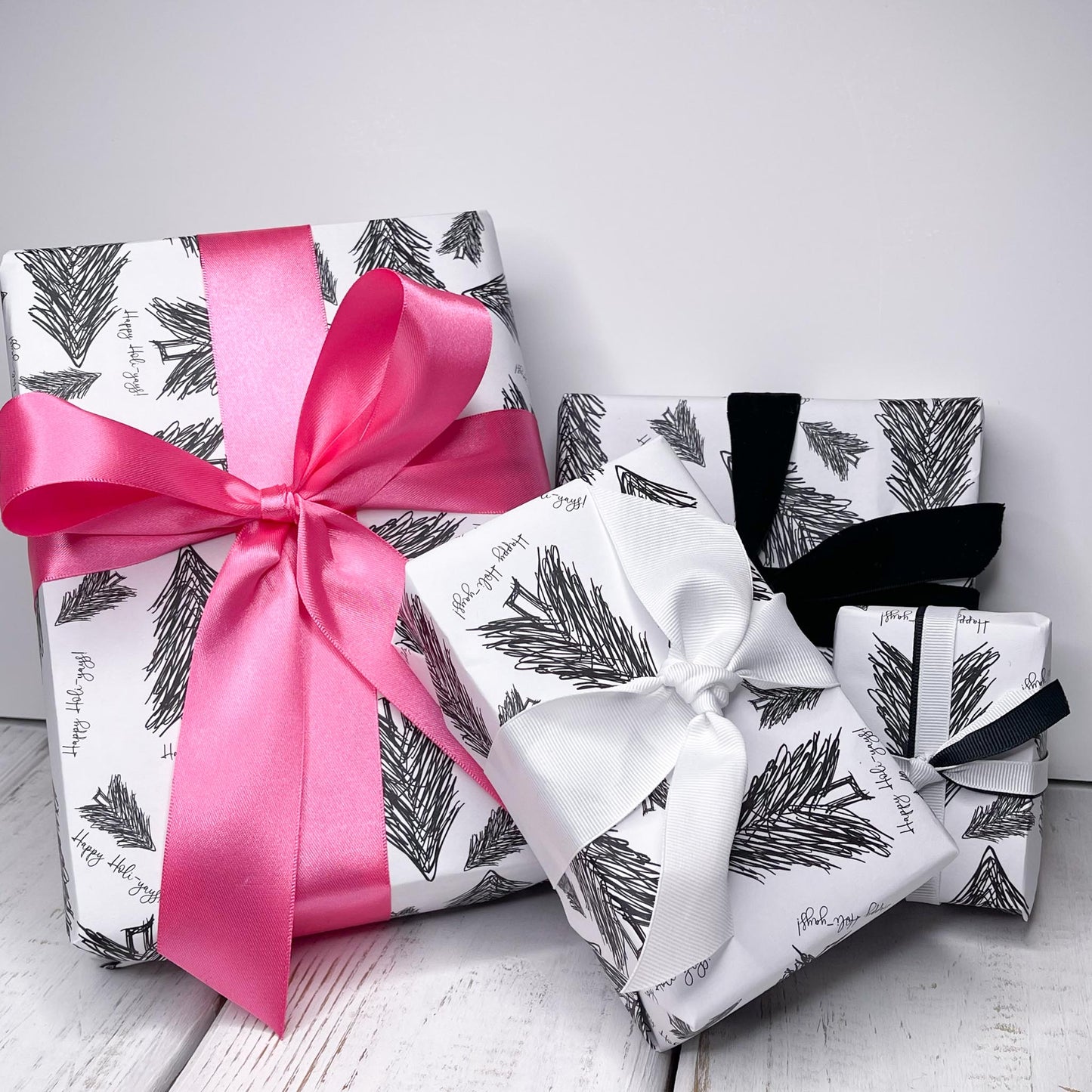 Happy Holi-yays - Boutique Gift Wrapping Sheet