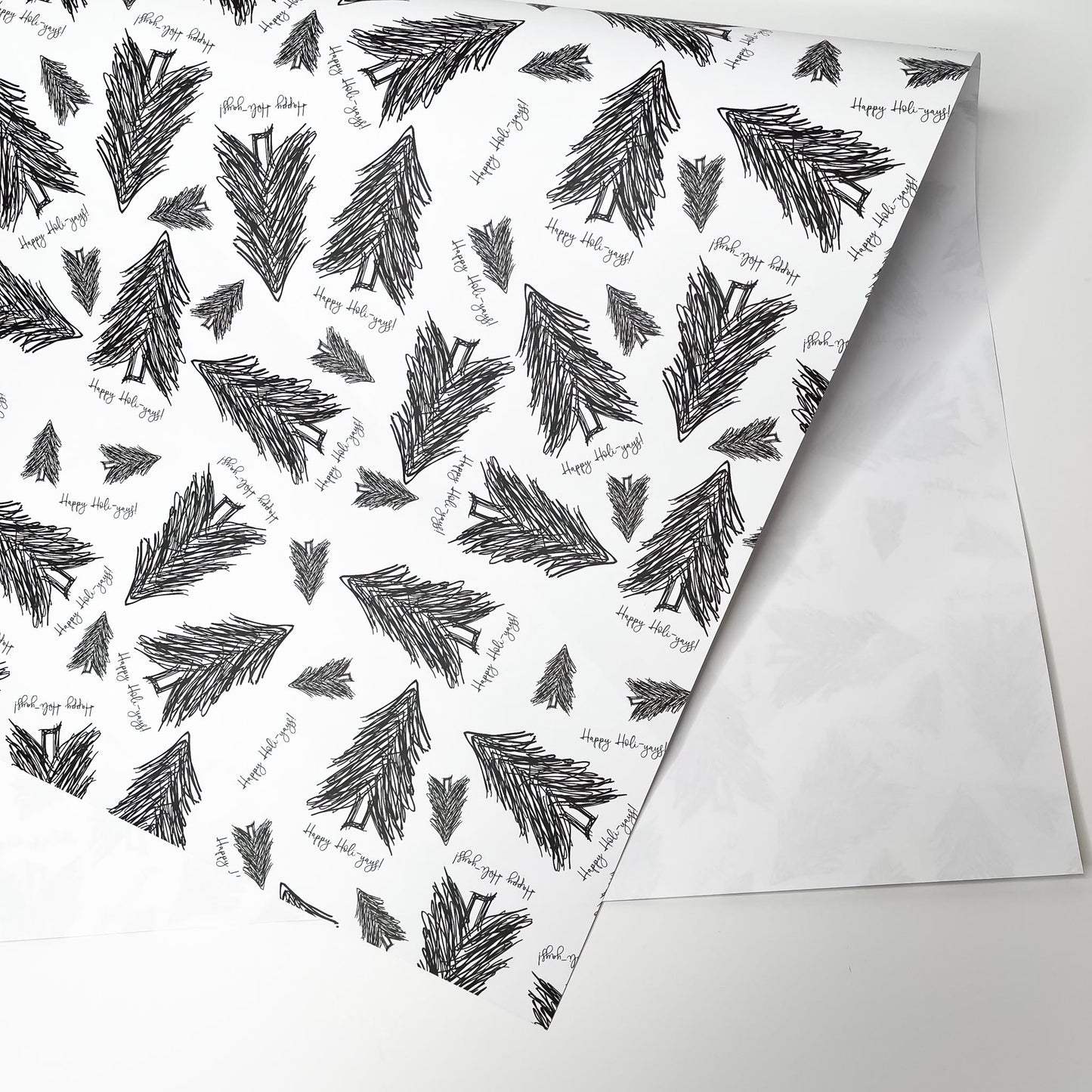 Happy Holi-yays - Boutique Gift Wrapping Sheet