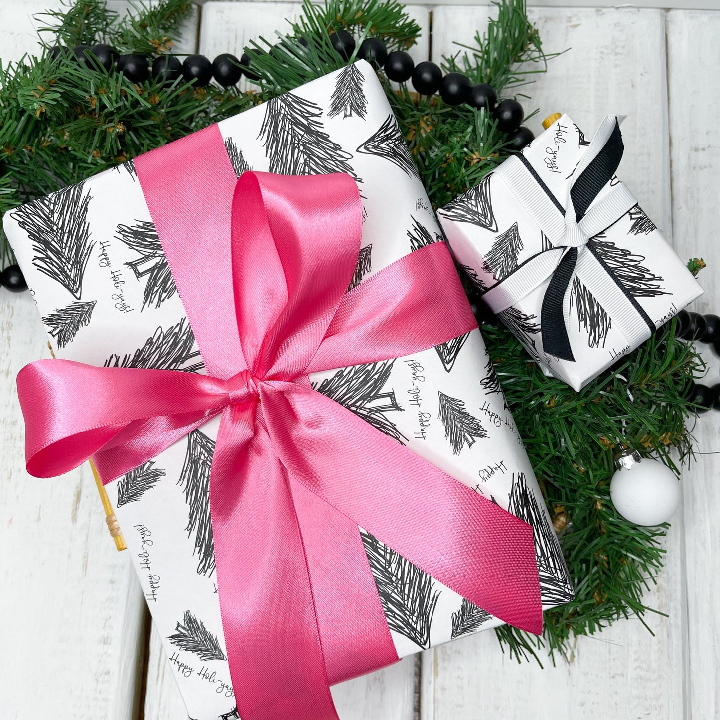 Happy Holi-yays - Boutique Gift Wrapping Sheet