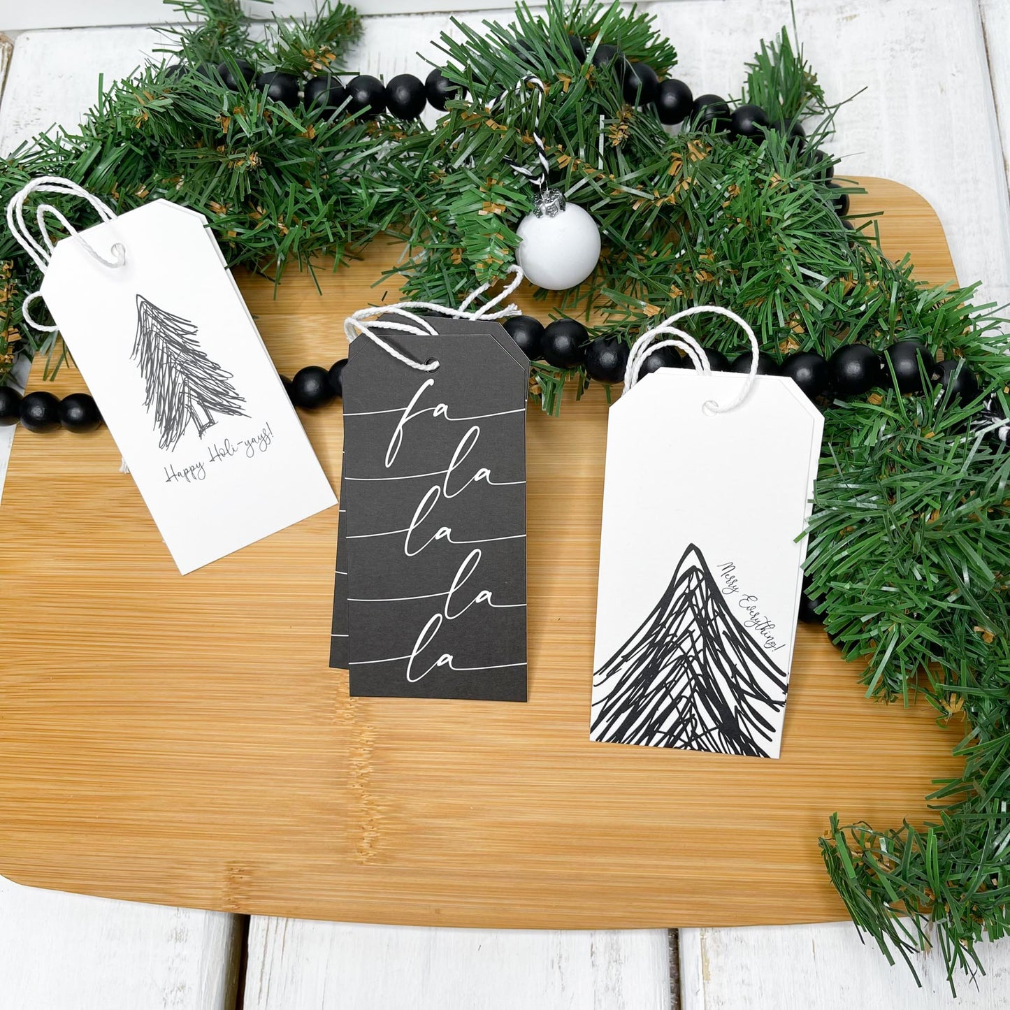 Happy Holi-yays! - Gift Tag Set - Qty 6