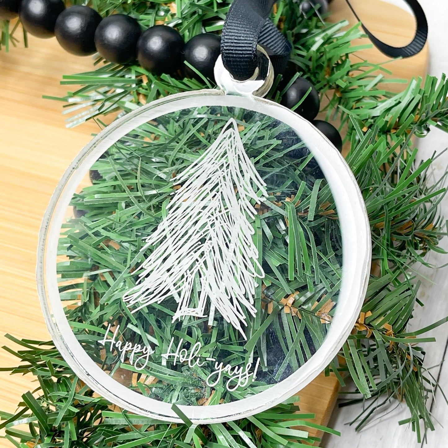 Happy Holi-yays! - Acrylic Ornament