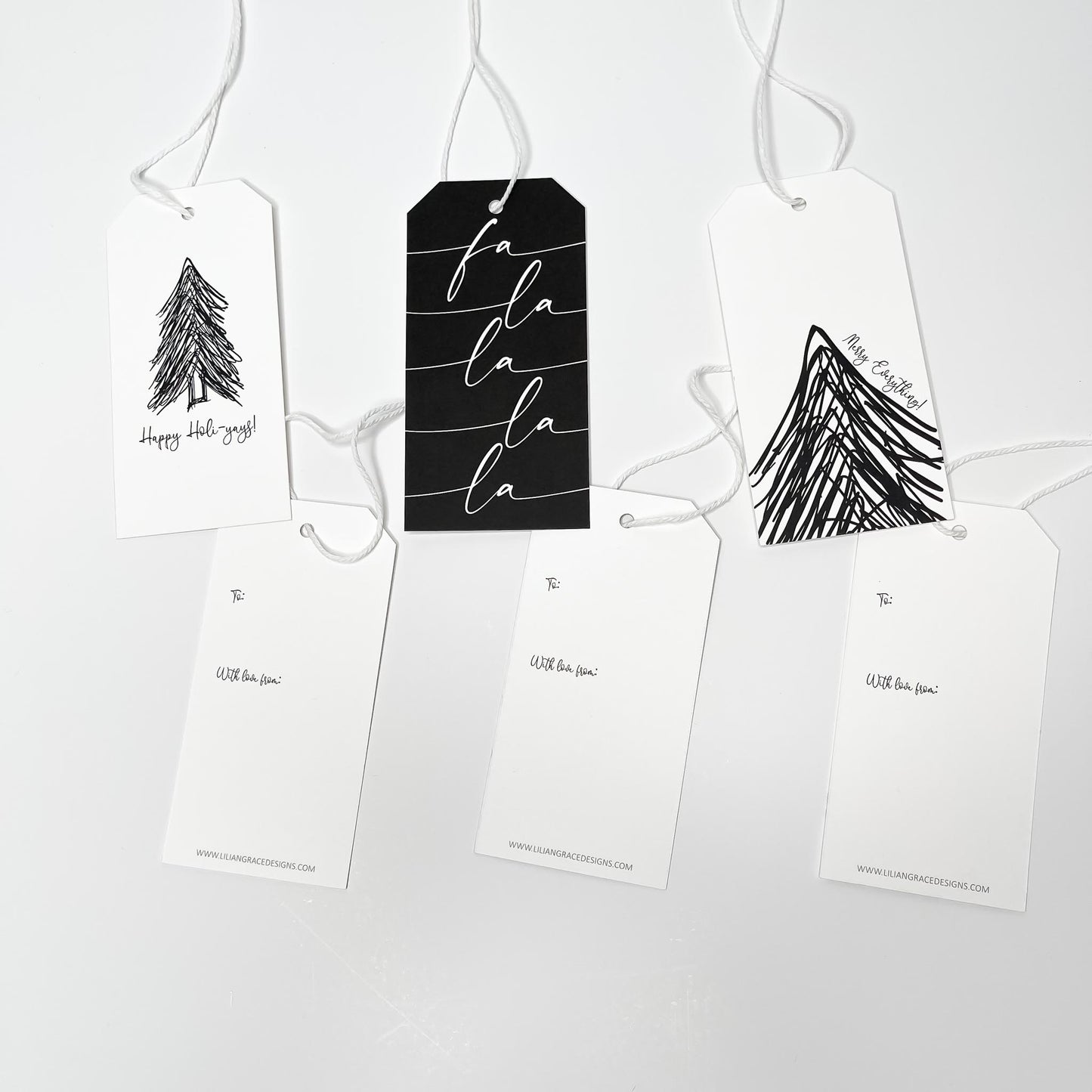 Happy Holi-yays! - Gift Tag Set - Qty 6