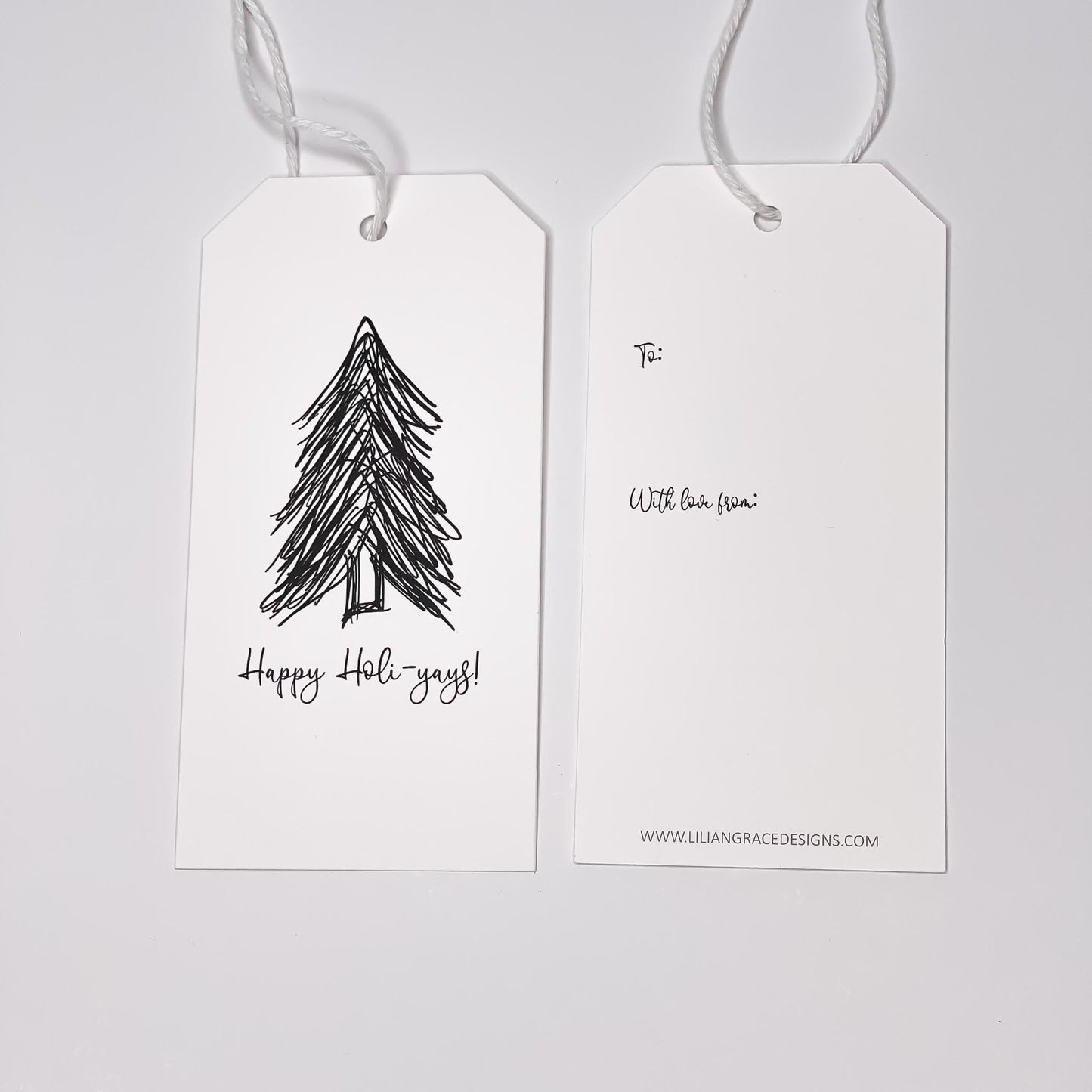 Happy Holi-yays! - Gift Tags - Qty 2