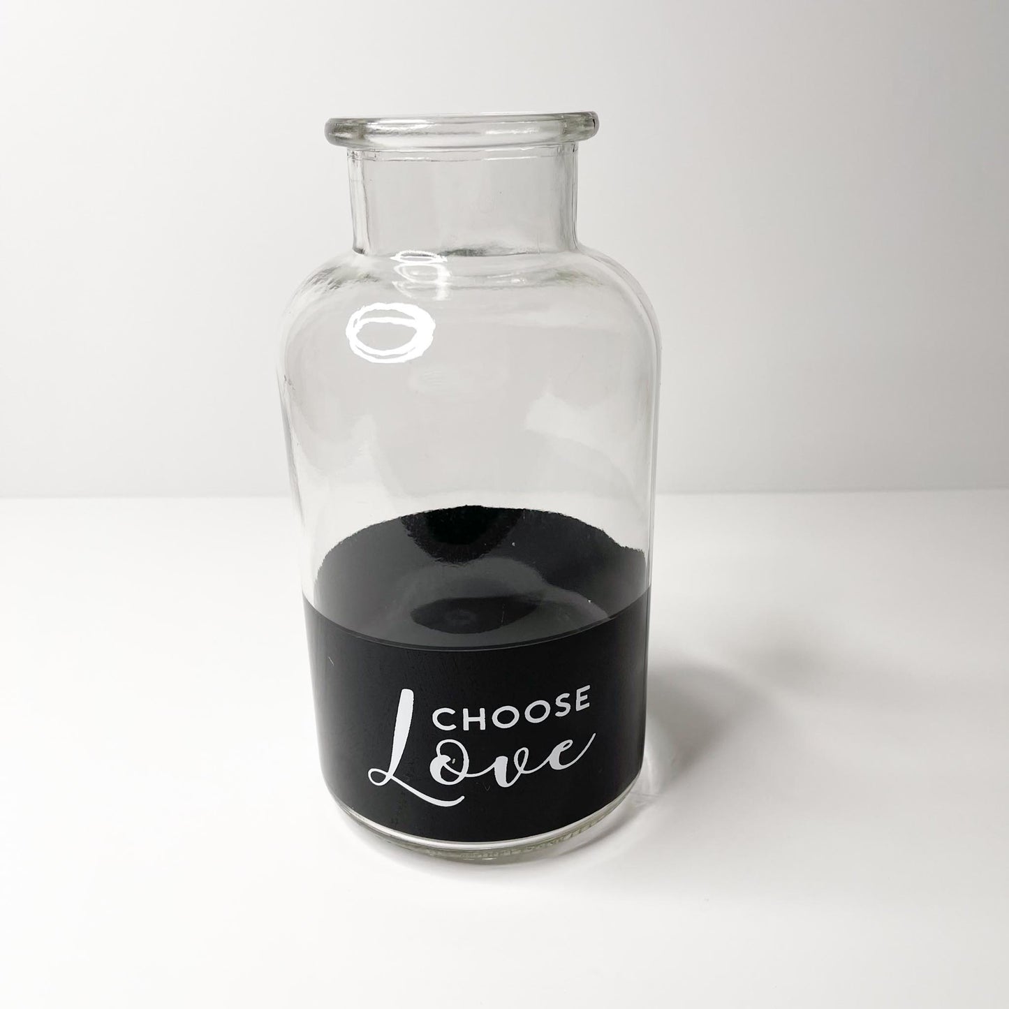 Glass Decorative Jar