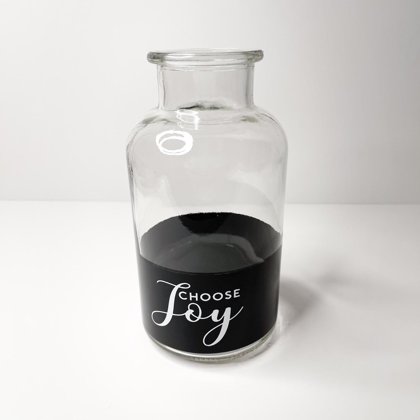 Glass Decorative Jar