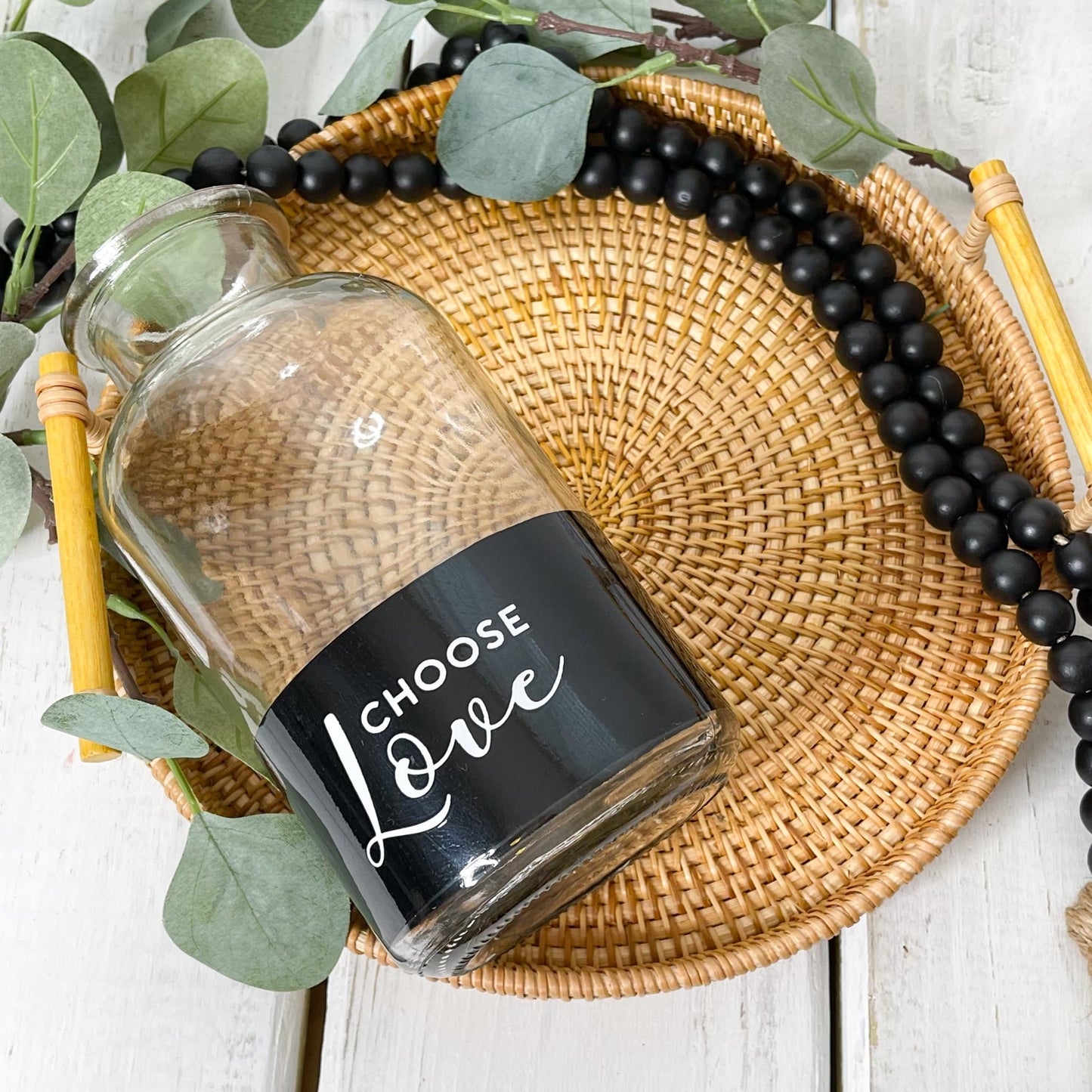 Glass Decorative Jar