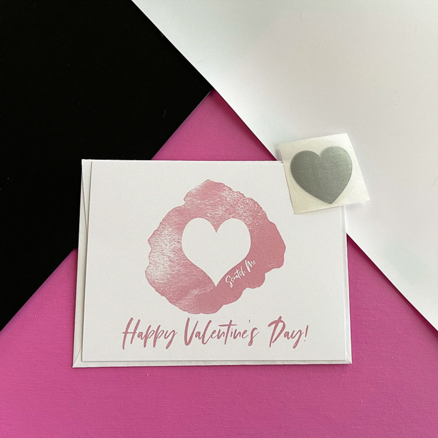 Scratch Off Happy Valentine's Day - Postcard