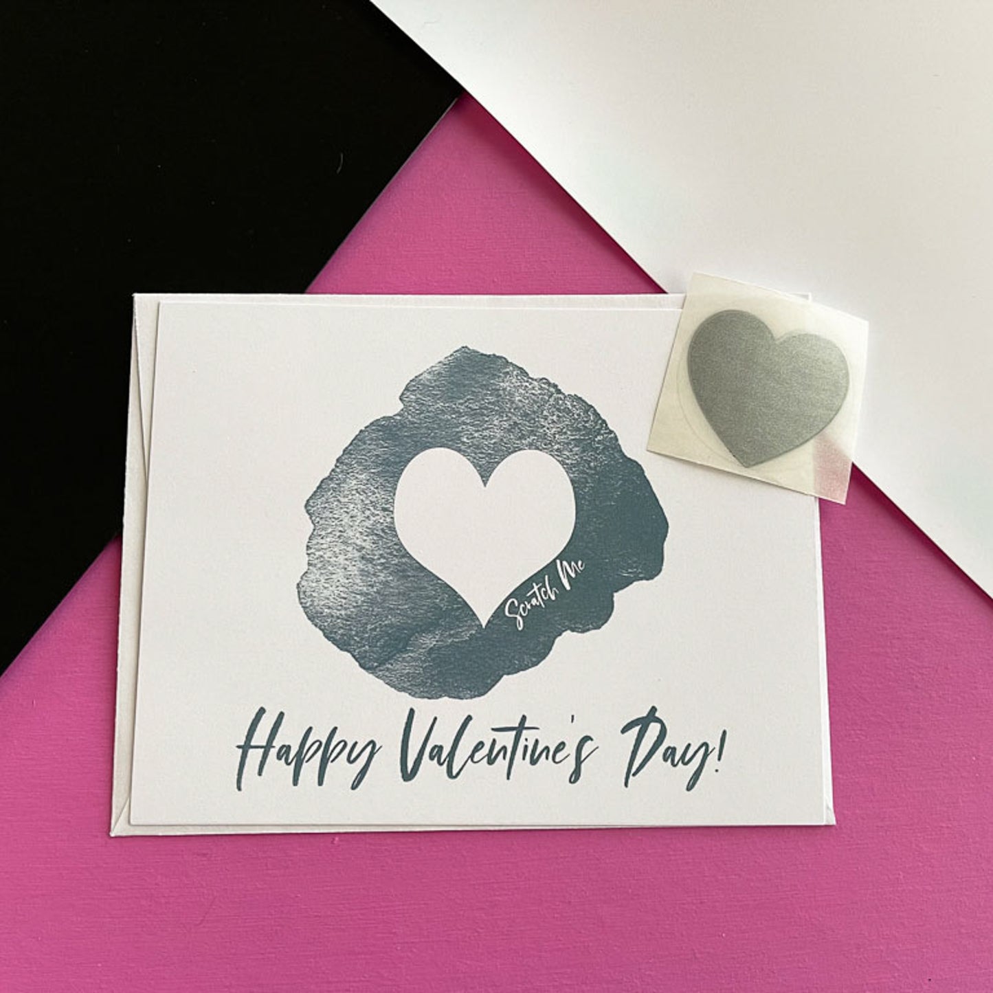 Scratch Off Happy Valentine's Day - Postcard